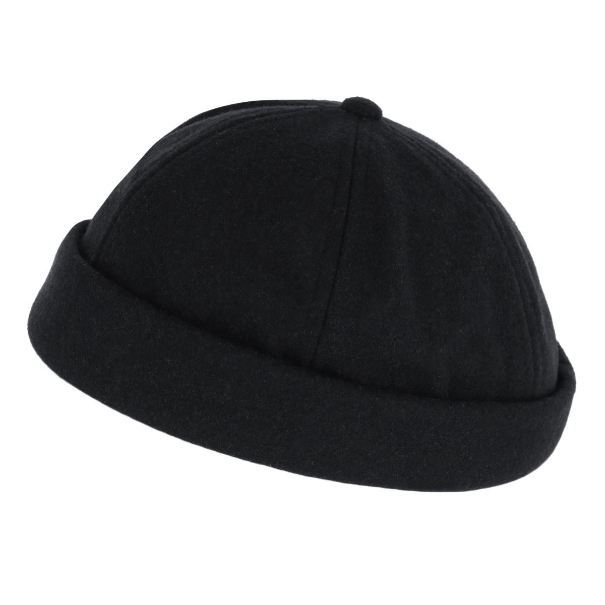 Epoch Hats Company Men's Rolled Cuff  Fisherman Wool Winter Cap