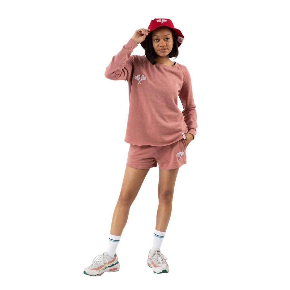 Love All Core Women's Courtney Lightweight Wash Sweatshirt