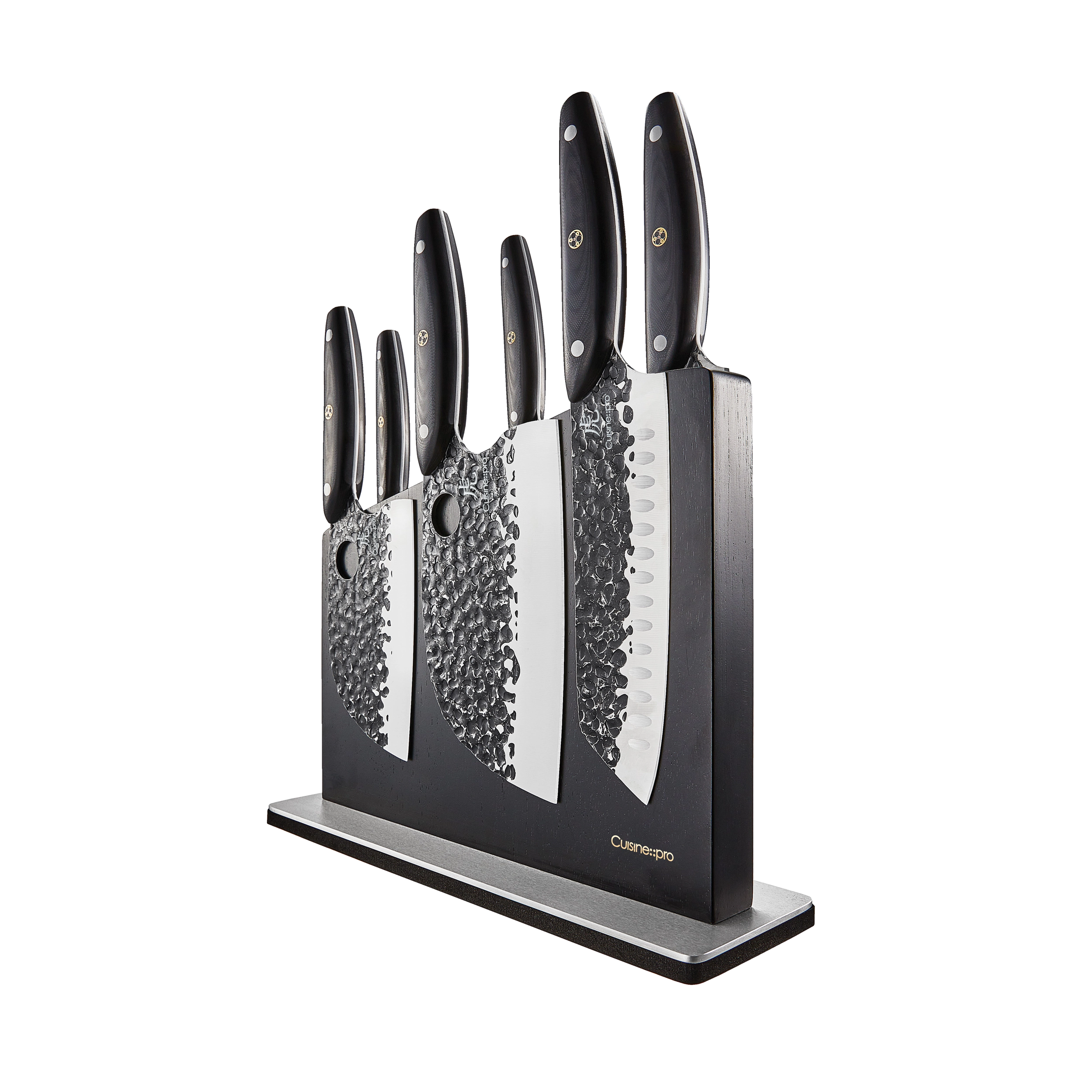 Cuisine::pro® KUROI KIBA 7-Piece Knife Block