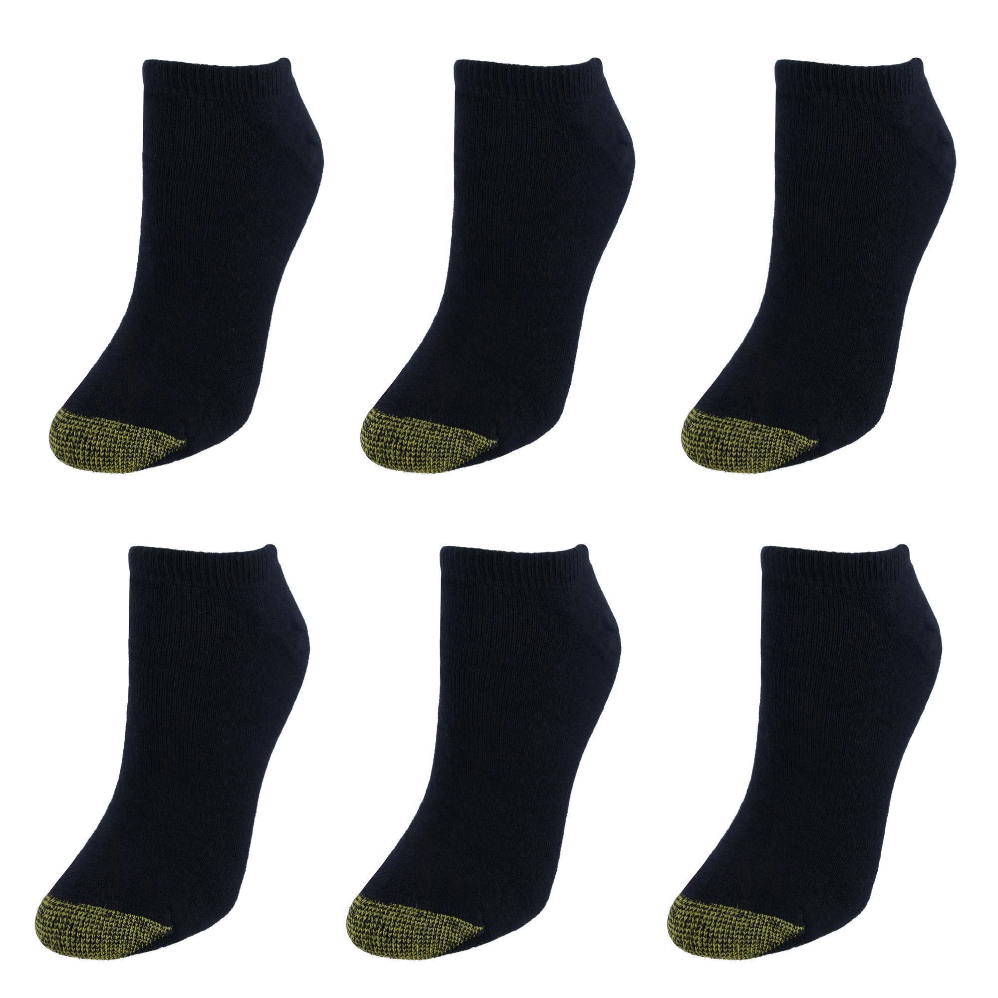 Gold Toe Women's Cotton No Show Liner Socks (Pack of 6)