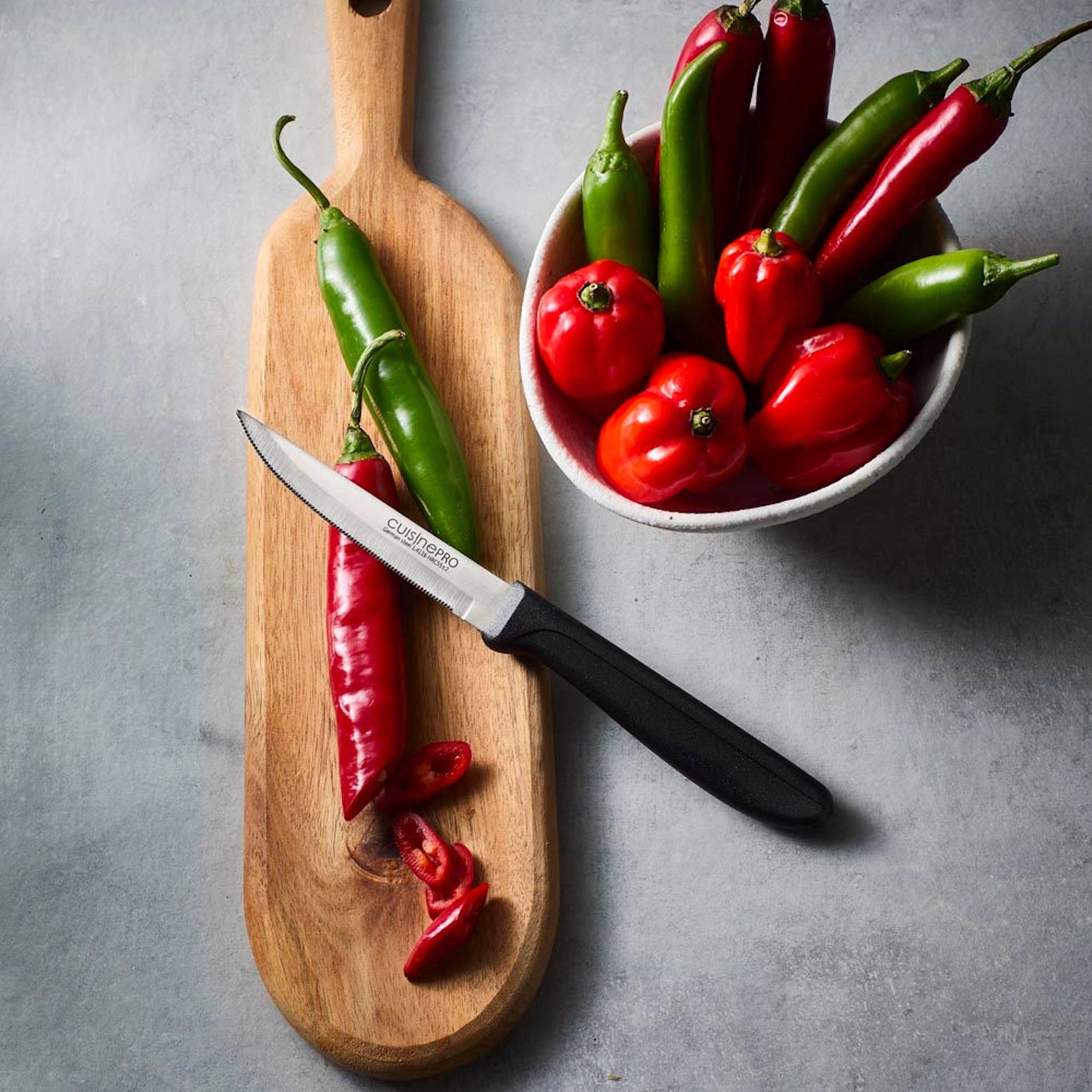 Cuisine::pro® CLASSIC 4" Serrated Paring Knife