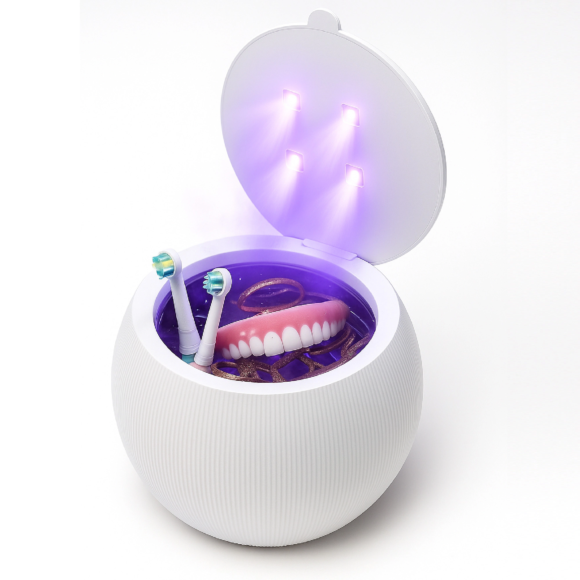 Pursonic Unisex Ultrasonic Cleaner Pod – UV Sterilization & Deep Cleaning Device
