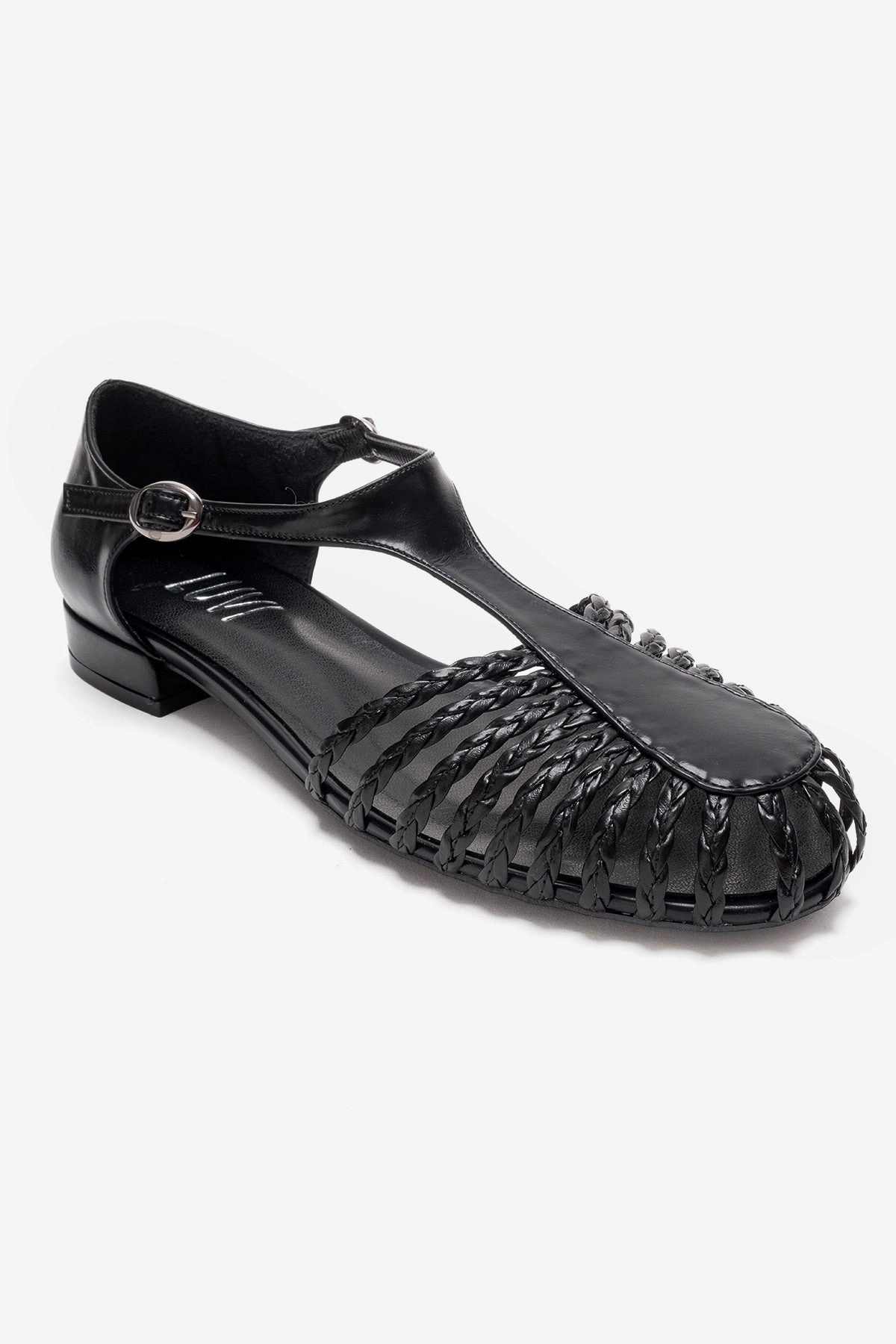 Prologue Shoes Womens Onos Woven T Strap Sandal