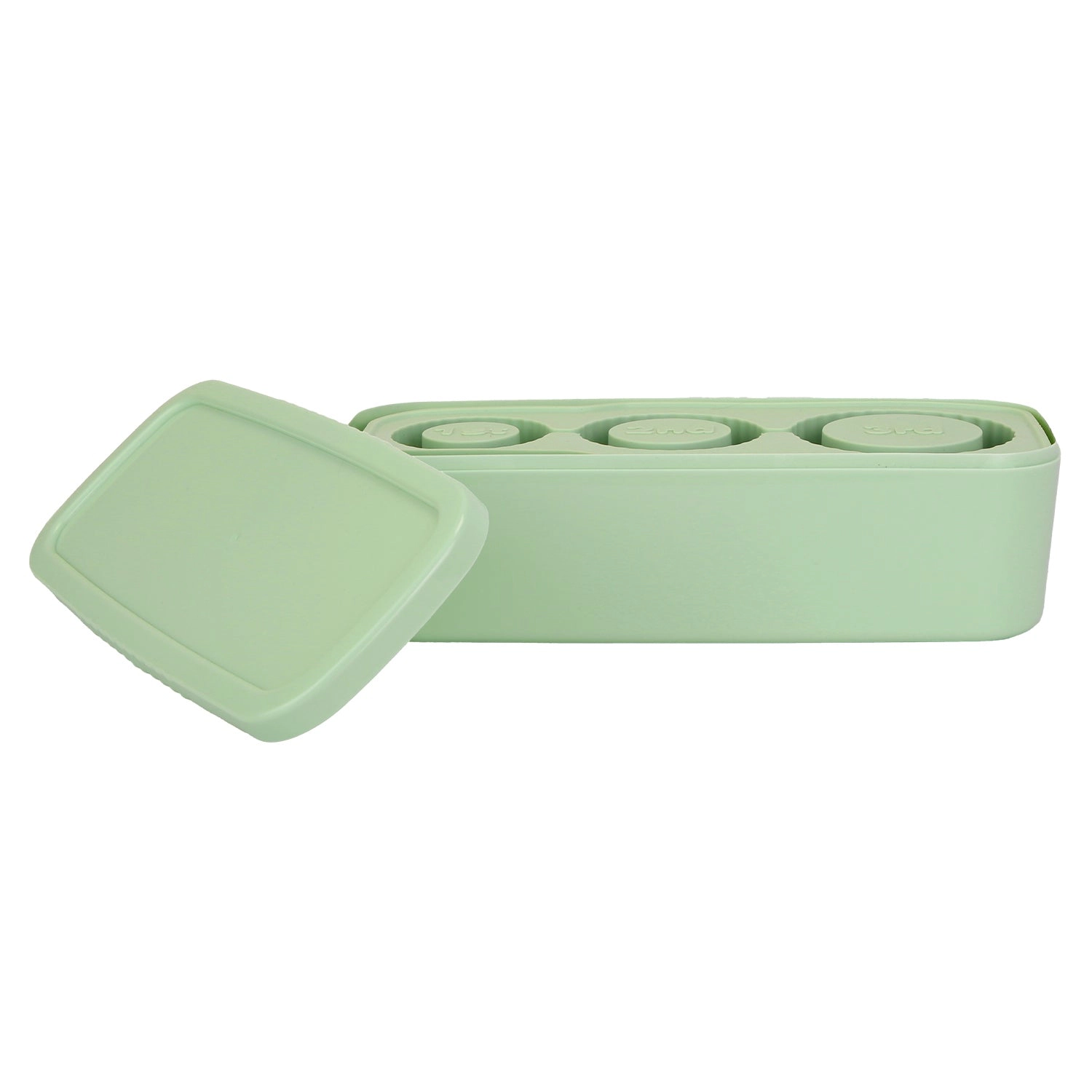 GBruno Silicone Hollow Cylinder Ice Cube Tray With Lid