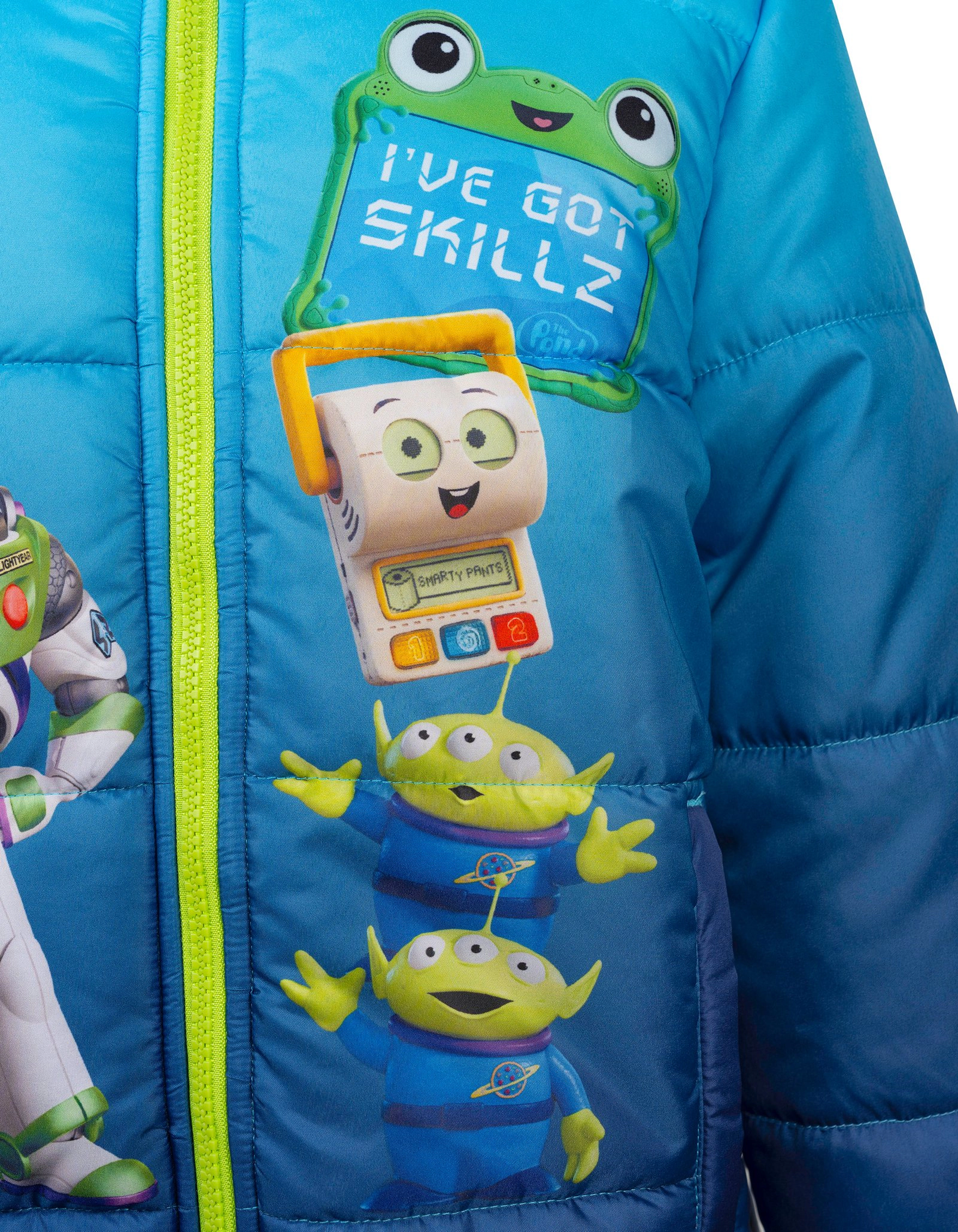 Disney Toy Story Boys' Hooded Puffer Jacket