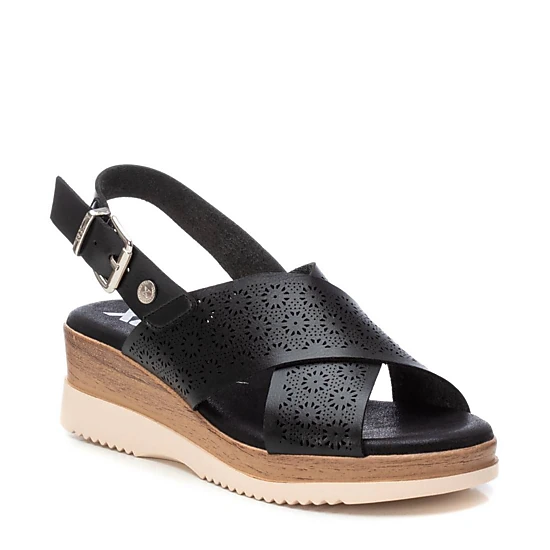 XTI Women's PU Slingback Wedge Sandals
