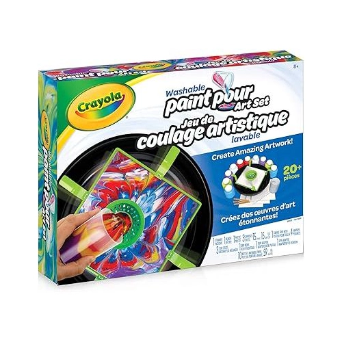 Crayola Washable Non-Toxic Paint Set, Assorted Colors