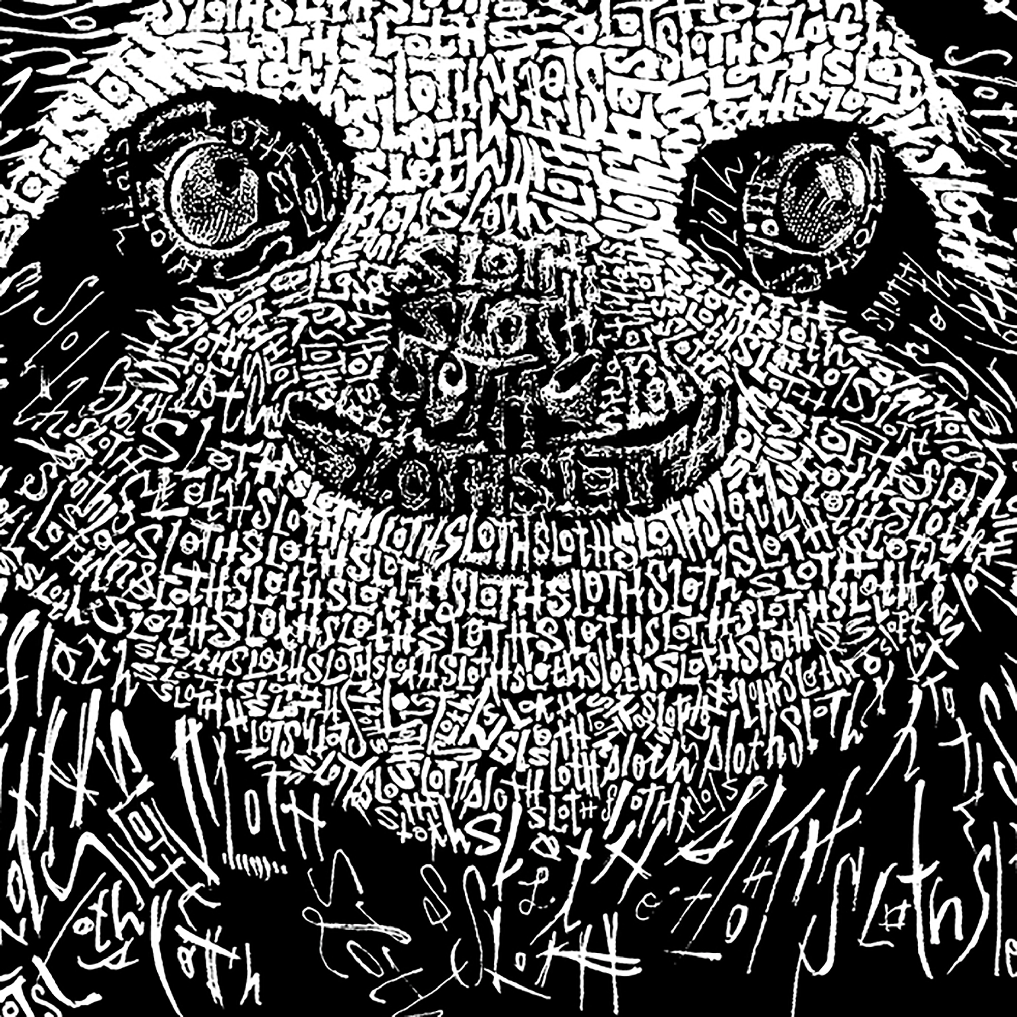 LA Pop Art Men's Word T-Shirt - Sloth