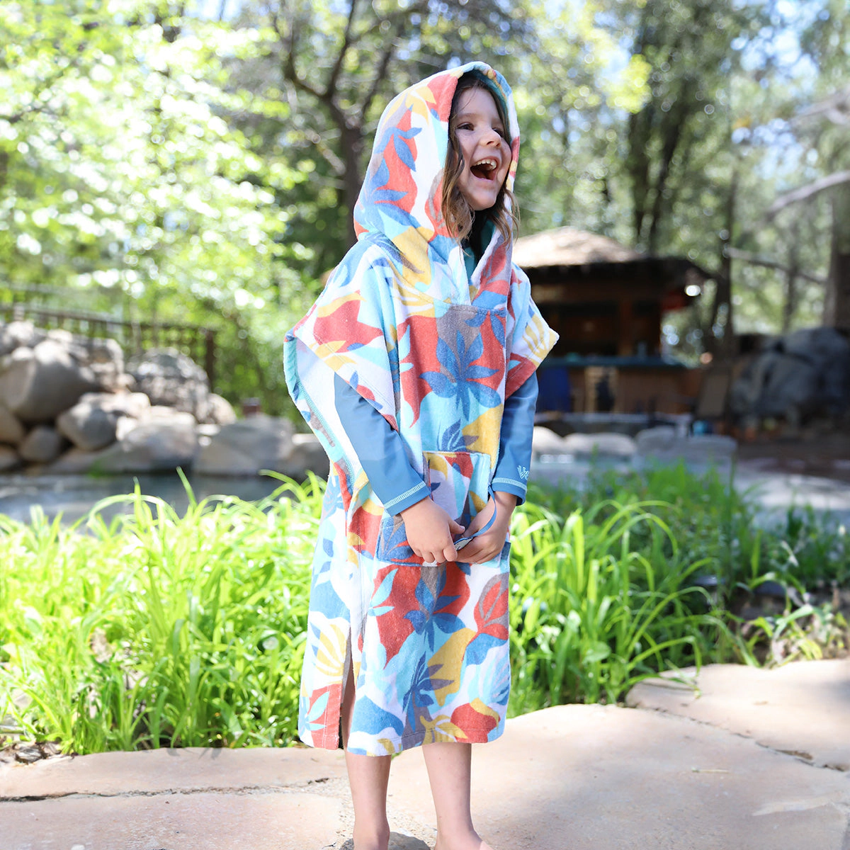 UV Skinz Kid's Hooded Beach Poncho