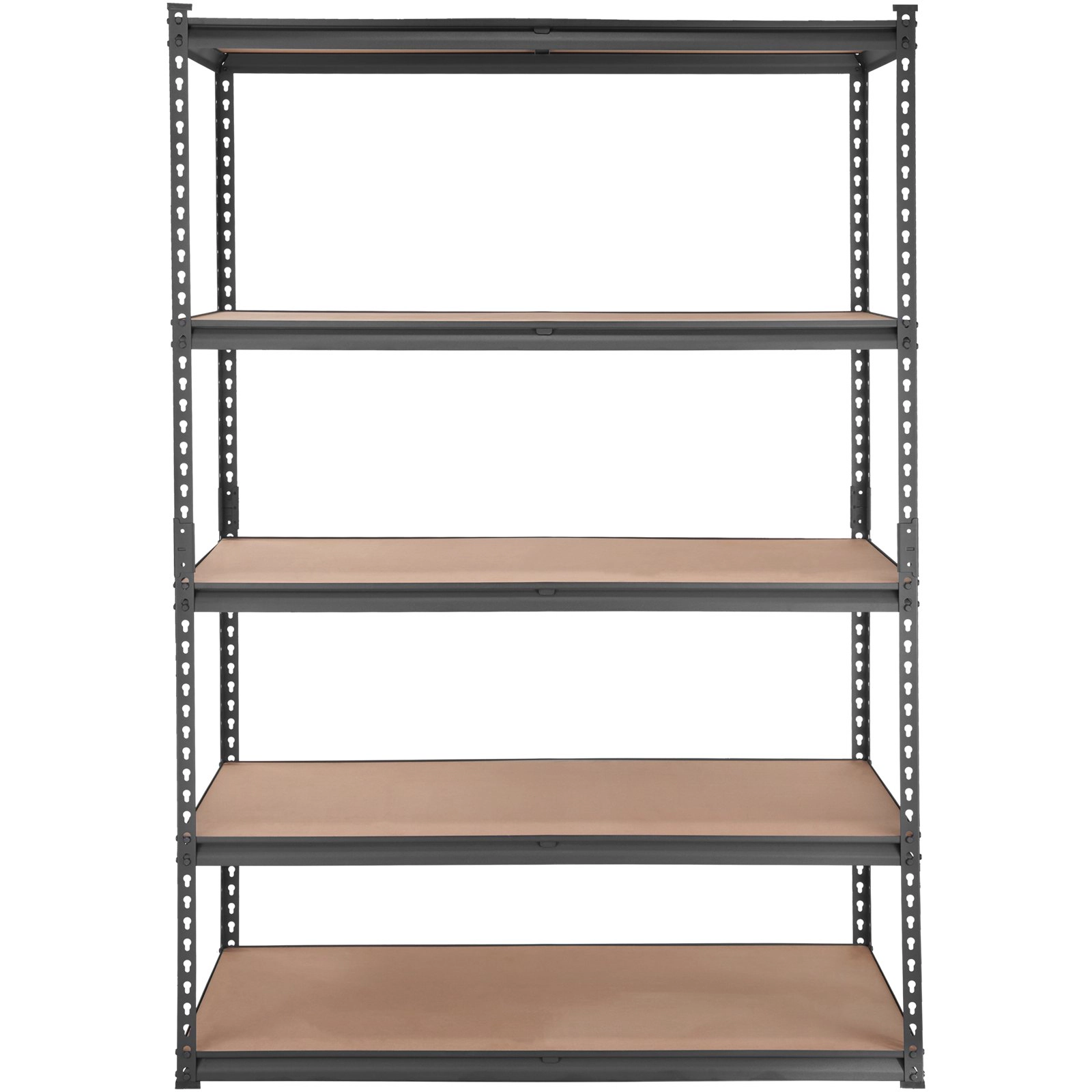 Flynama 5 Tier Heavy Duty Steel Shelving 2000 LBS 72 in H Adjustable Storage Rack for Garage
