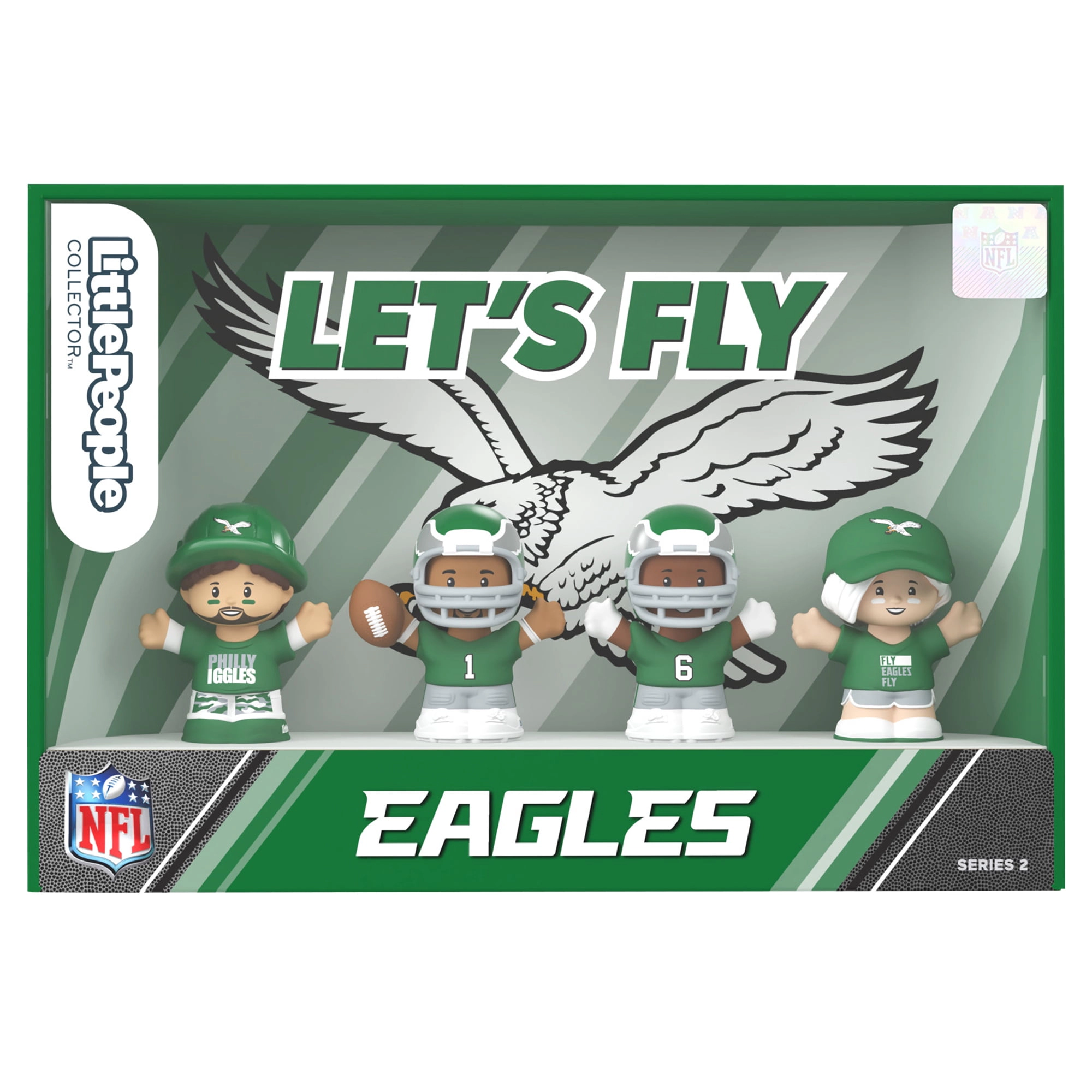 Fisher-Price Little People Philadelphia Eagles Fanatics Collector - NFL Series 2