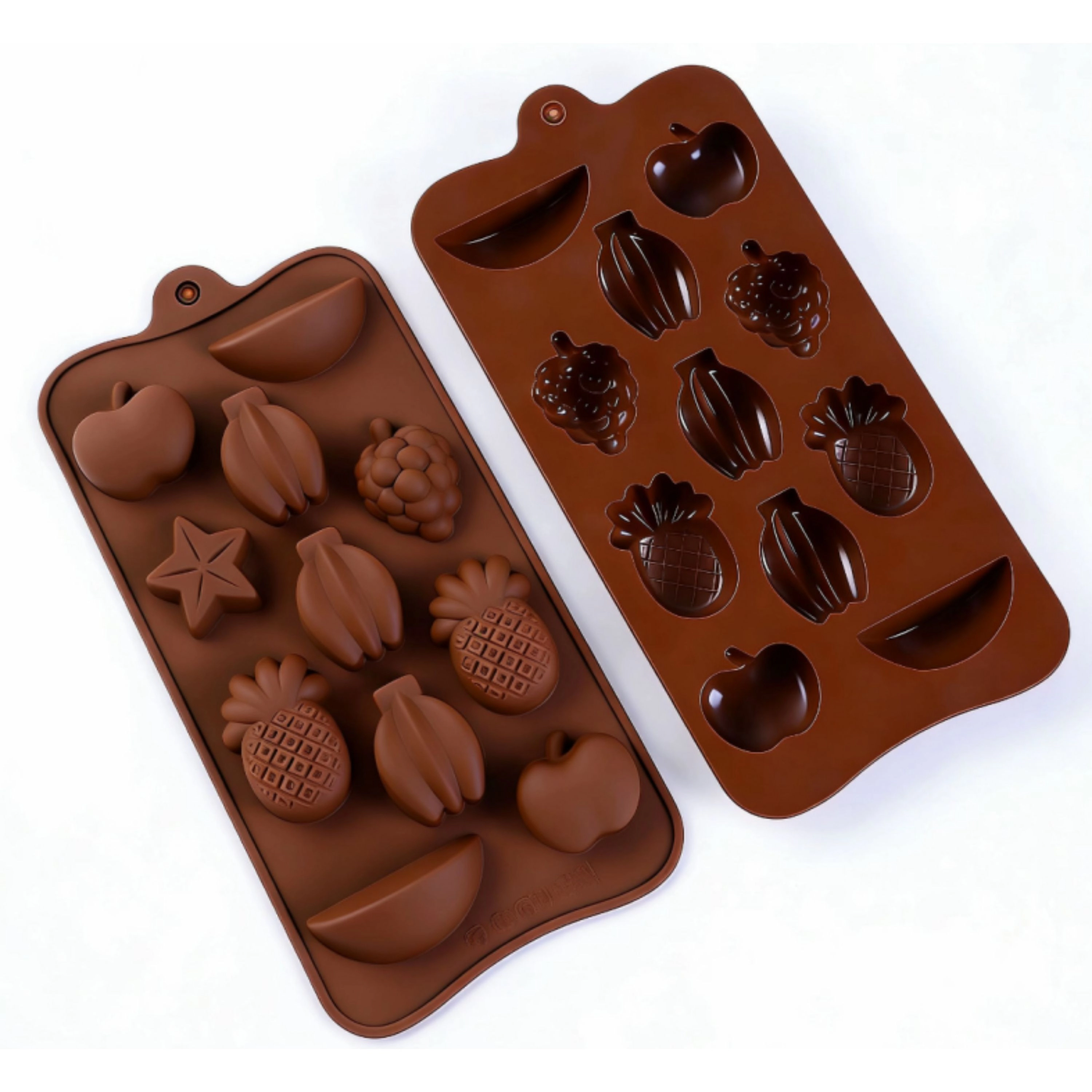 Kitcheniva 4.1 x 8.3 Inch Silicone Small Fruit Chocolate Drop Mold
