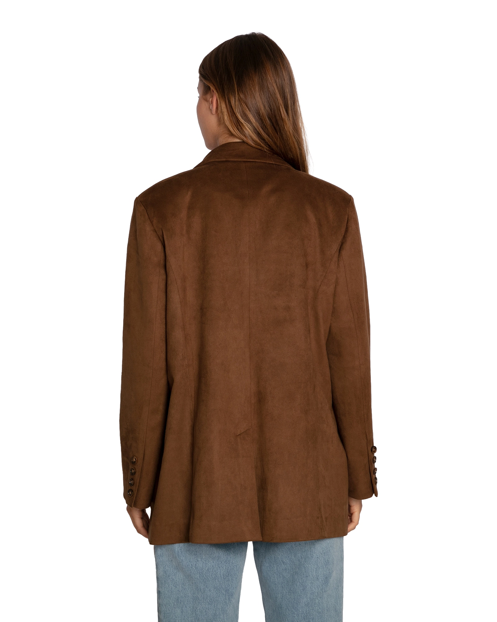 Belle & Bloom Charmer Faux Suede Blazer