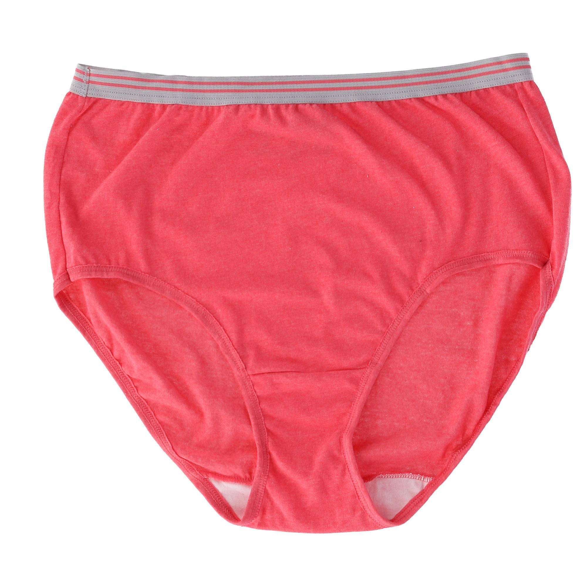 Fruit of the Loom Women's Heather Brief Underwear (6 Pair Pack)