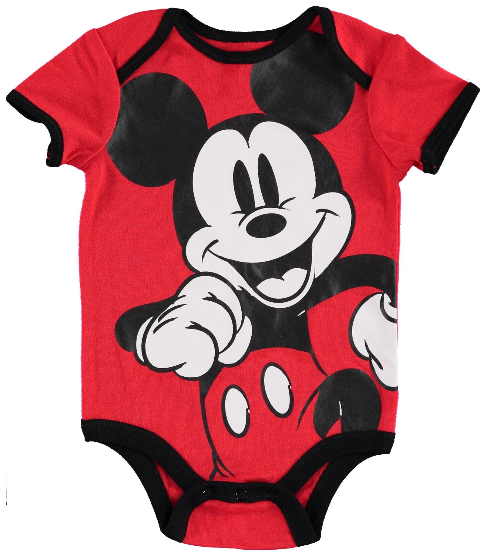 Disney Mickey Mouse Baby Boys' New Bodysuit and Pants Set with Hat Bib