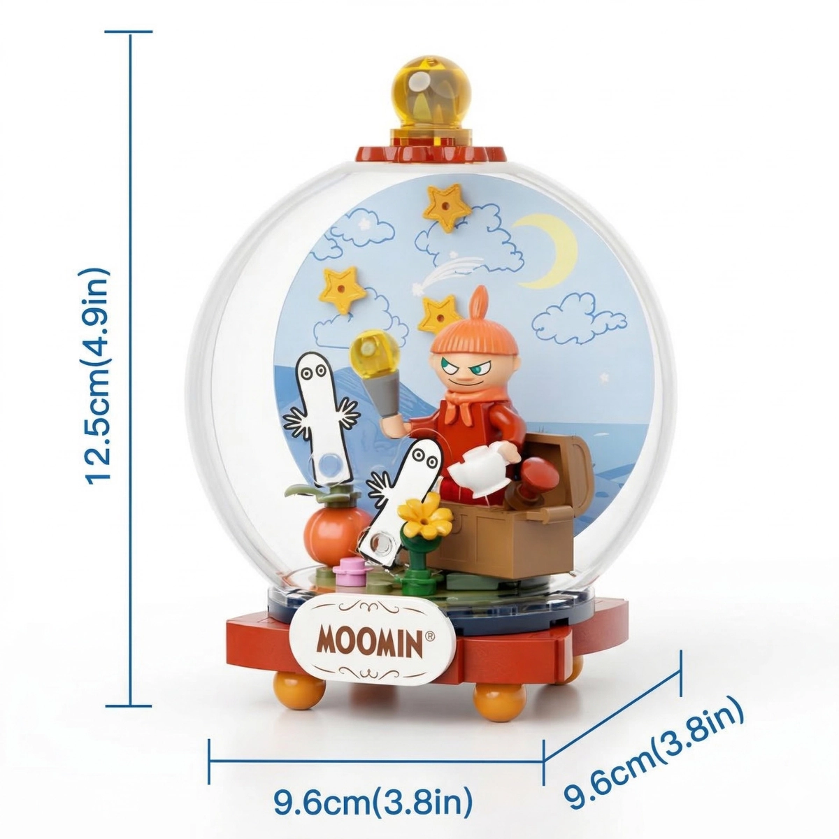 Pantasy Moomin Little My's Creative Imagination #87206 Building Block Set – 83-Piece