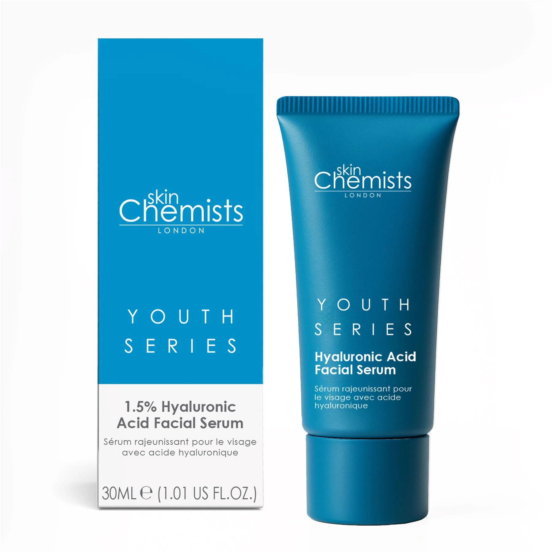 skinChemists Youth Series 1.5% Hyaluronic Acid Facial Serum 30ml