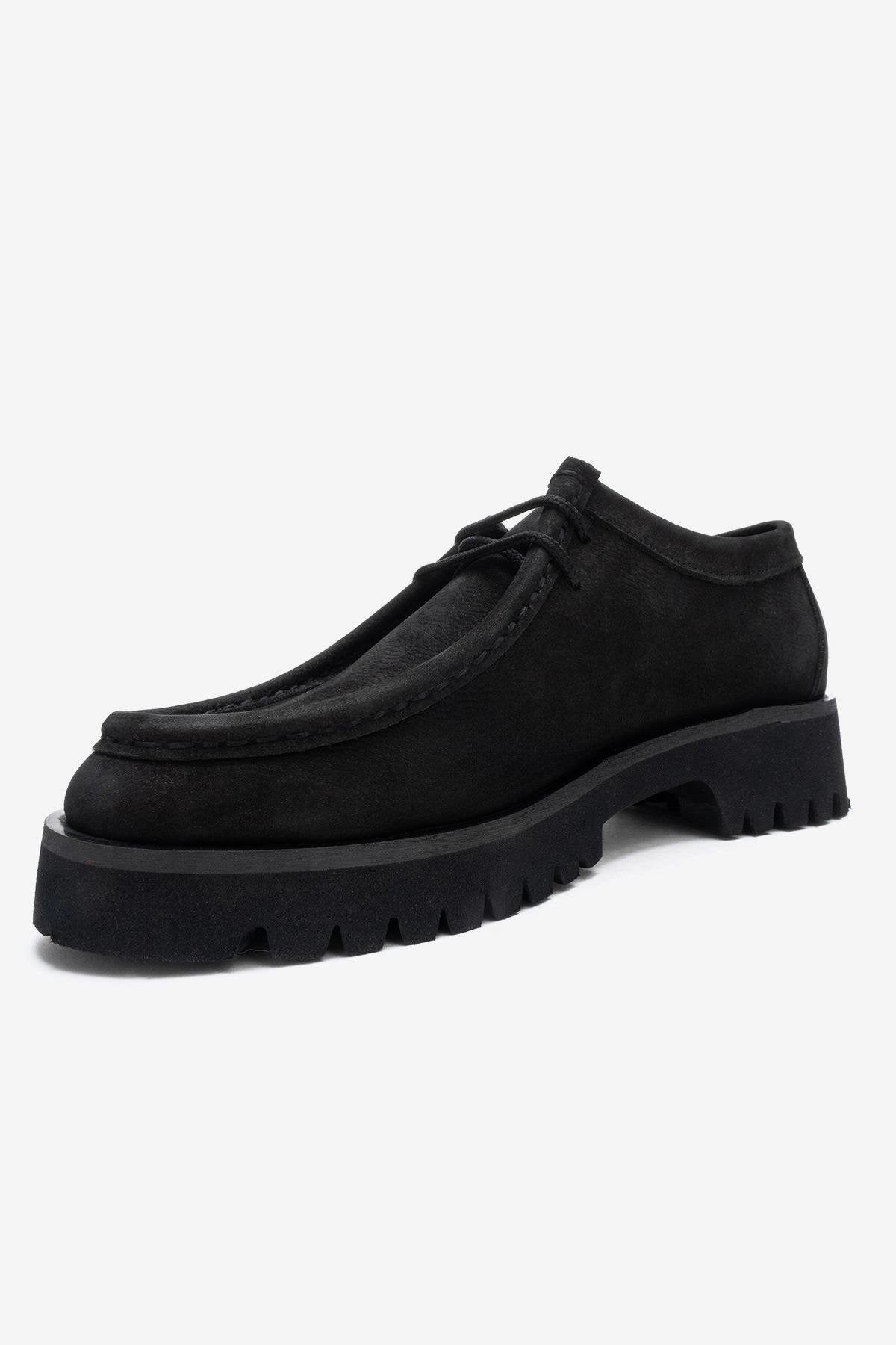 Forever & Always Womens Talia Leather Lace Up Loafer