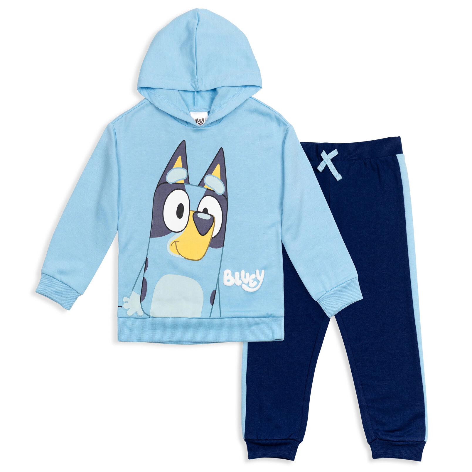 Bluey Boys' Fleece 2-Piece Hoodie and Joggers Set