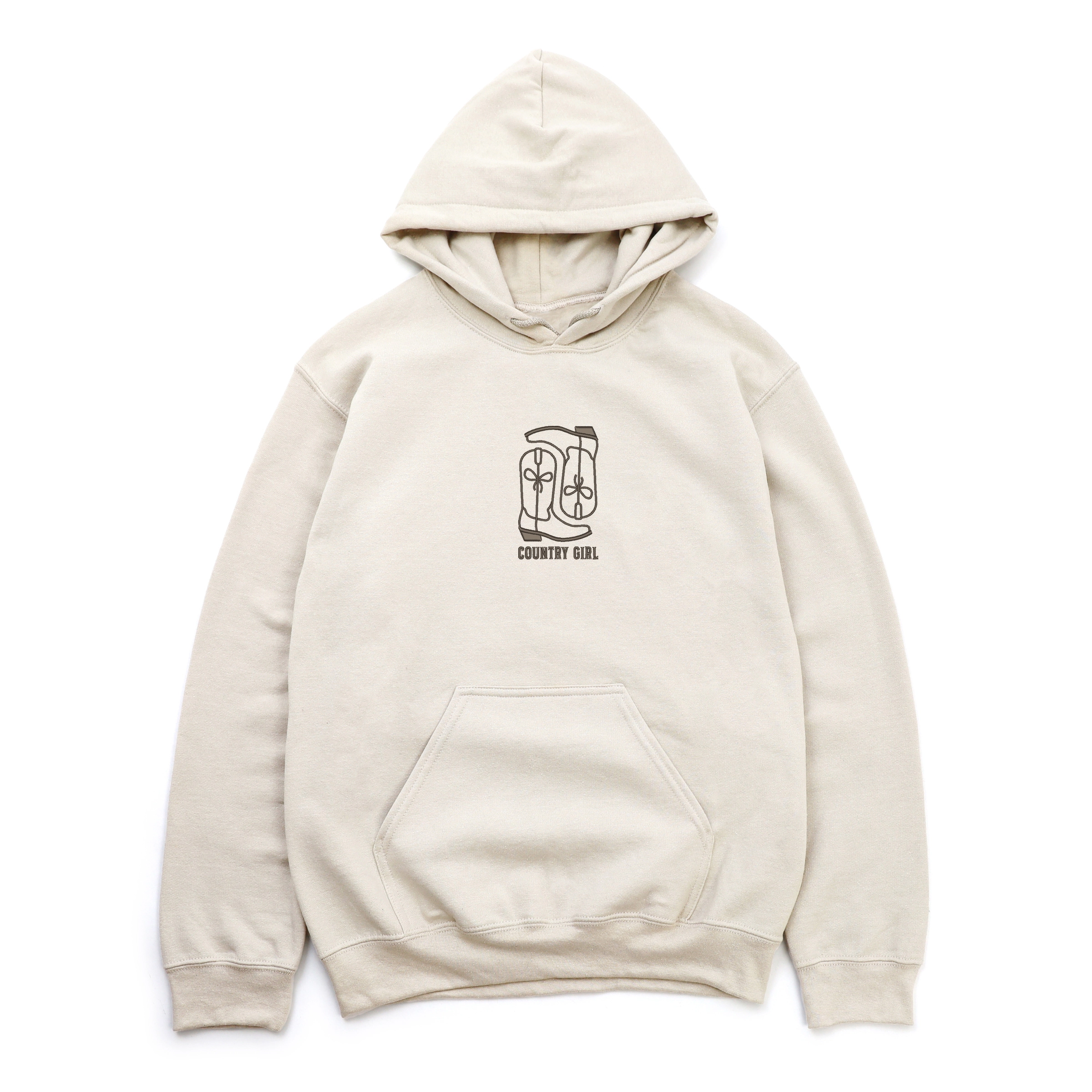 Simply Sage Market - Women's Graphic Hoodie Embroidered Boots Country Girl