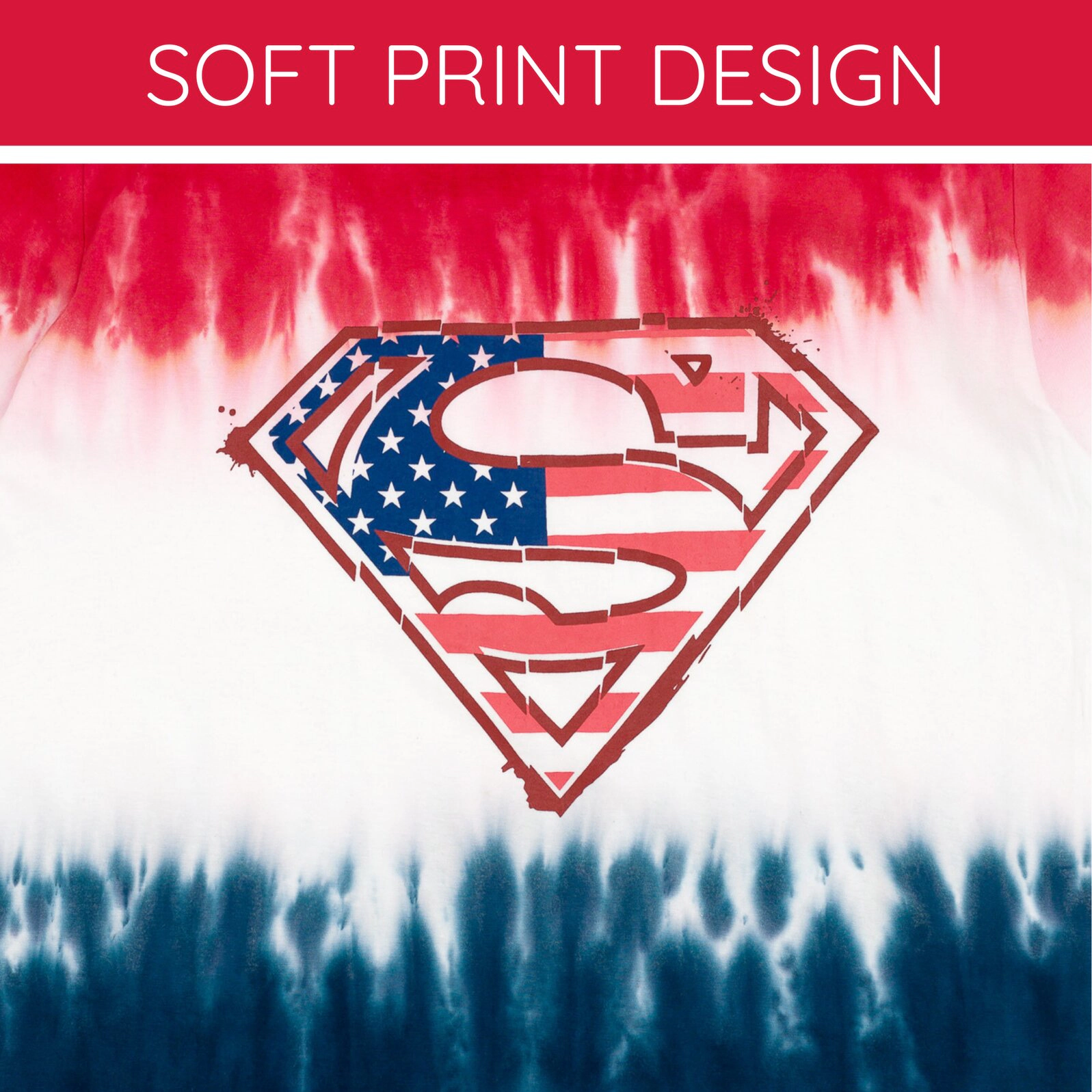 DC Comics Justice League Superman Matching Family July 4th T-Shirt