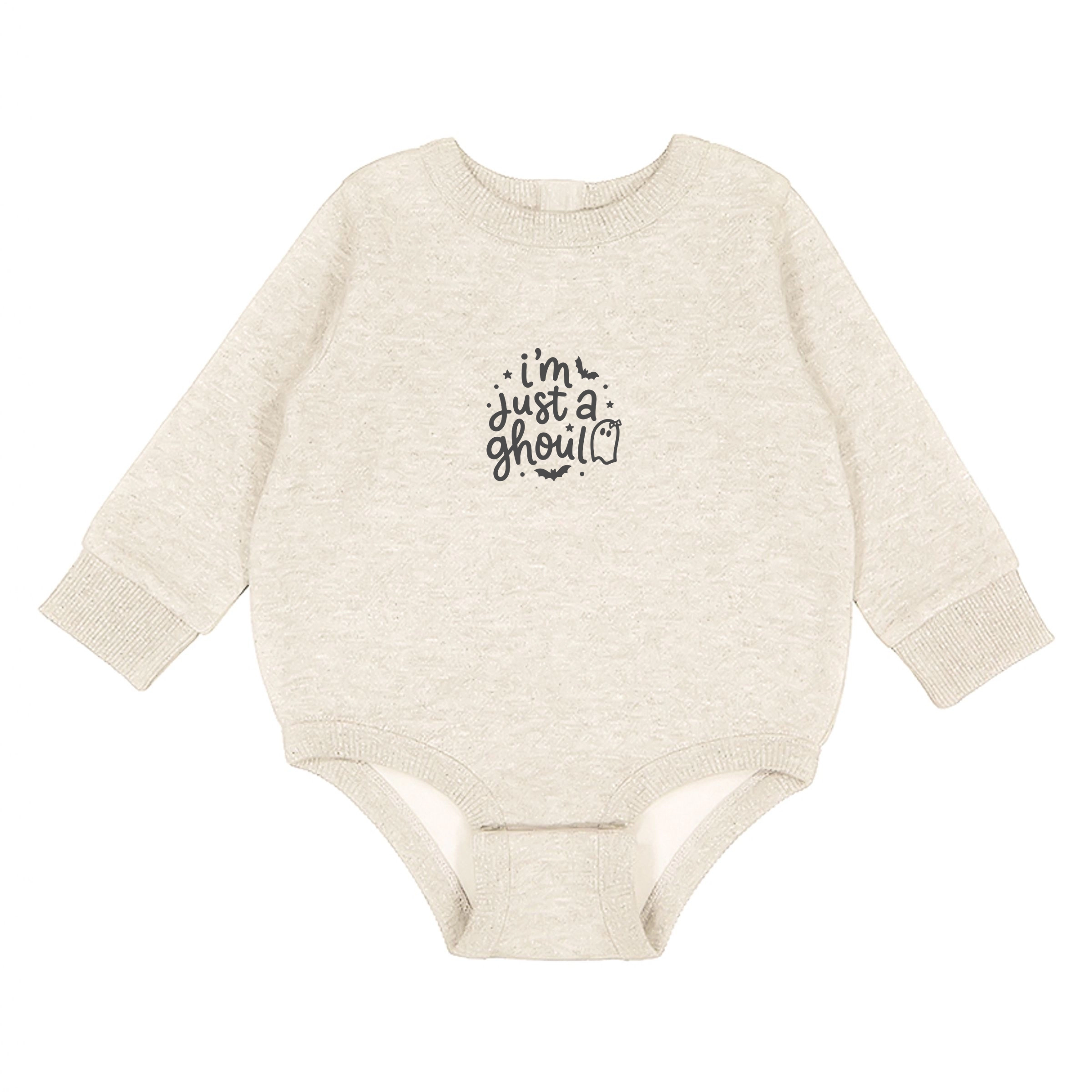The Juniper Shop - Infant Fleece BodySuit I'm Just A Ghoul