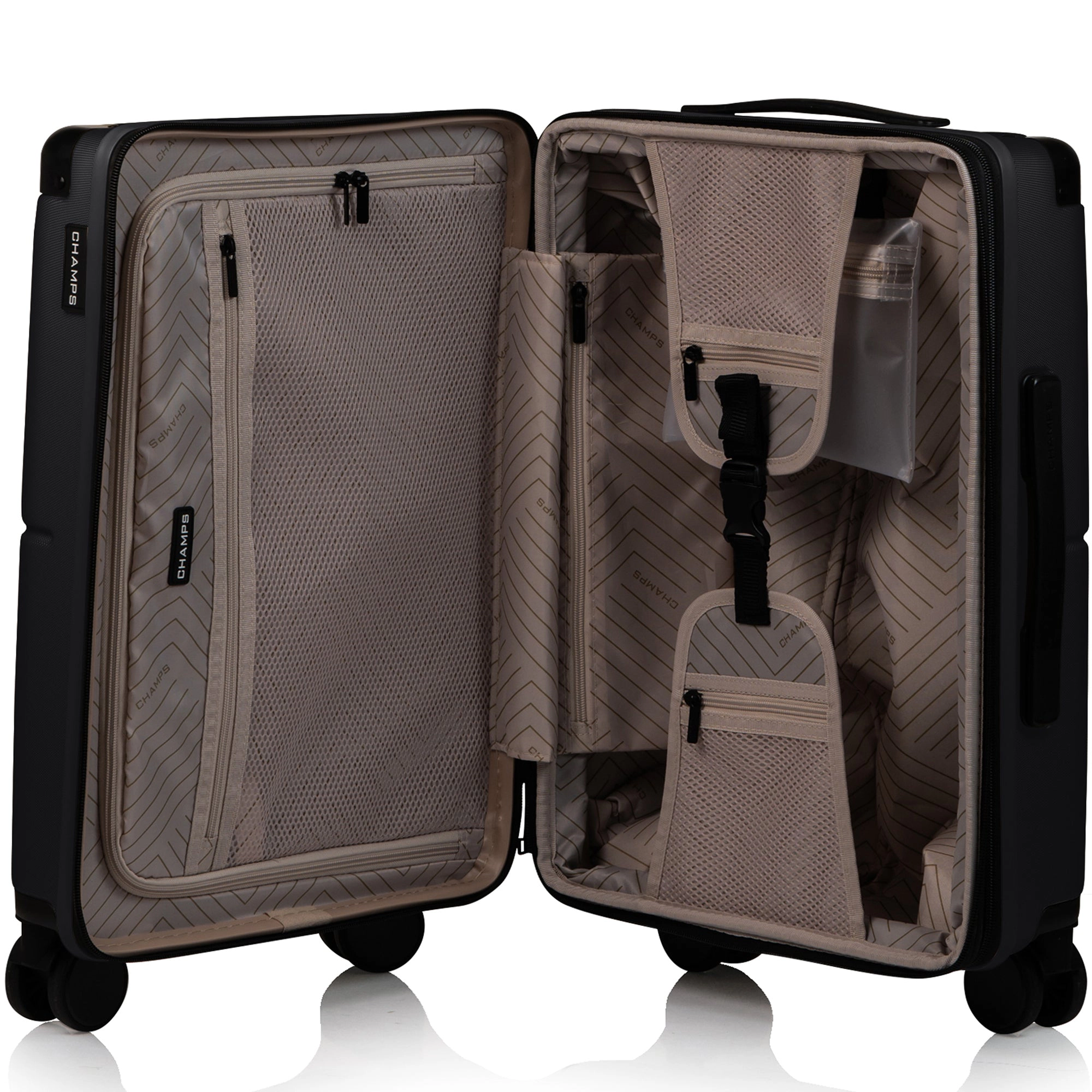 CHAMPS Earth Collection 3-piece Hardside Luggage Set