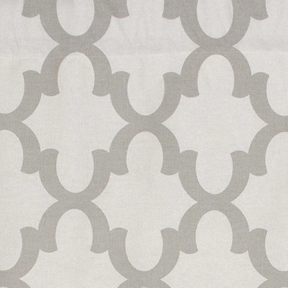 Ogee Style All Season Regal 3" Rod Pocket Valance 50" x 17" Gray by RLF Home