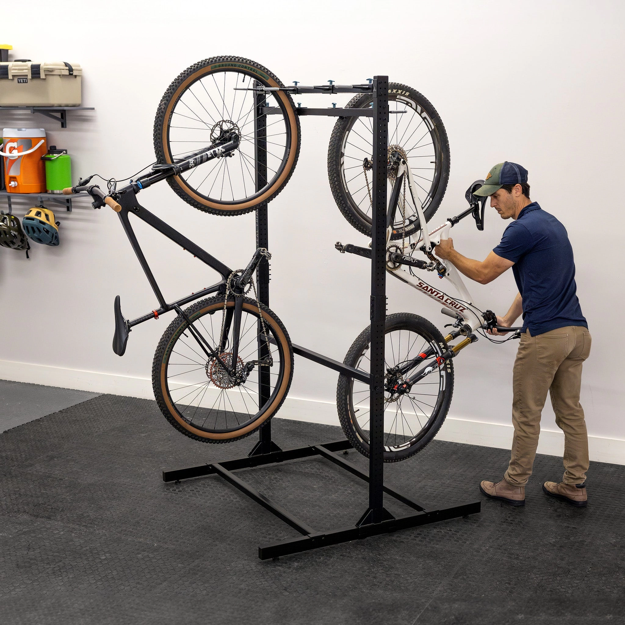 StoreYour Freestanding G-Bike, Holds 8 Bikes
