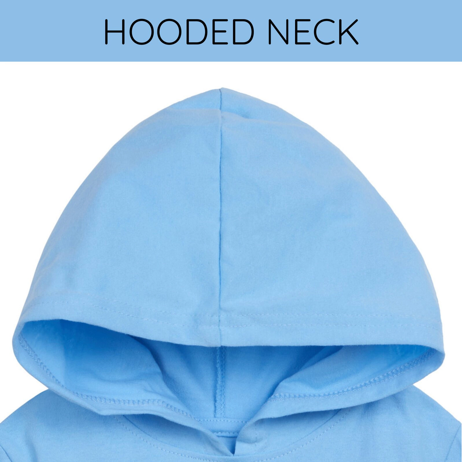 Bluey Boys' 2-Piece Hooded Tee and Shorts Set