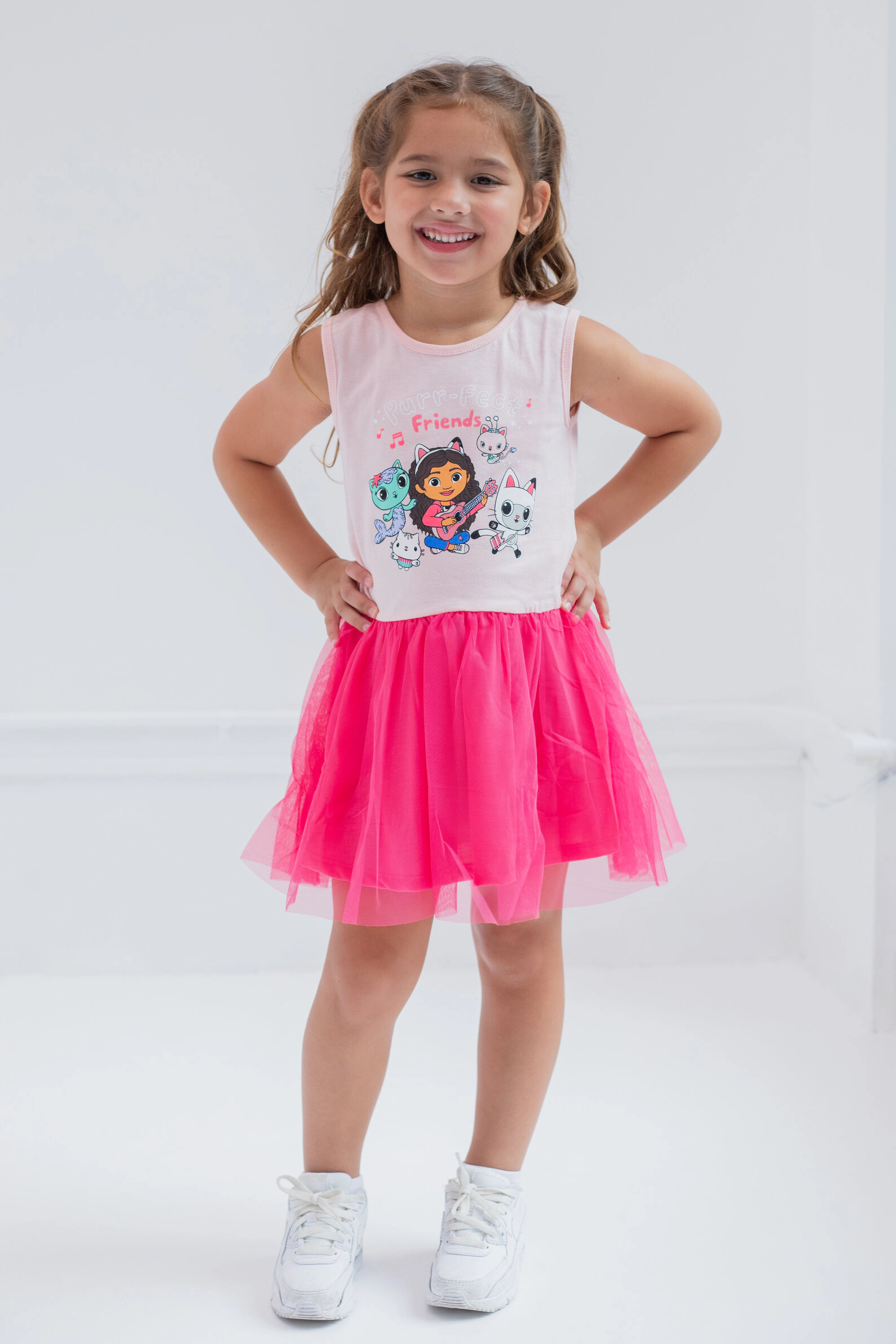 Dreamworks Gabby's Dollhouse Girls' Glitter Tutu Dress