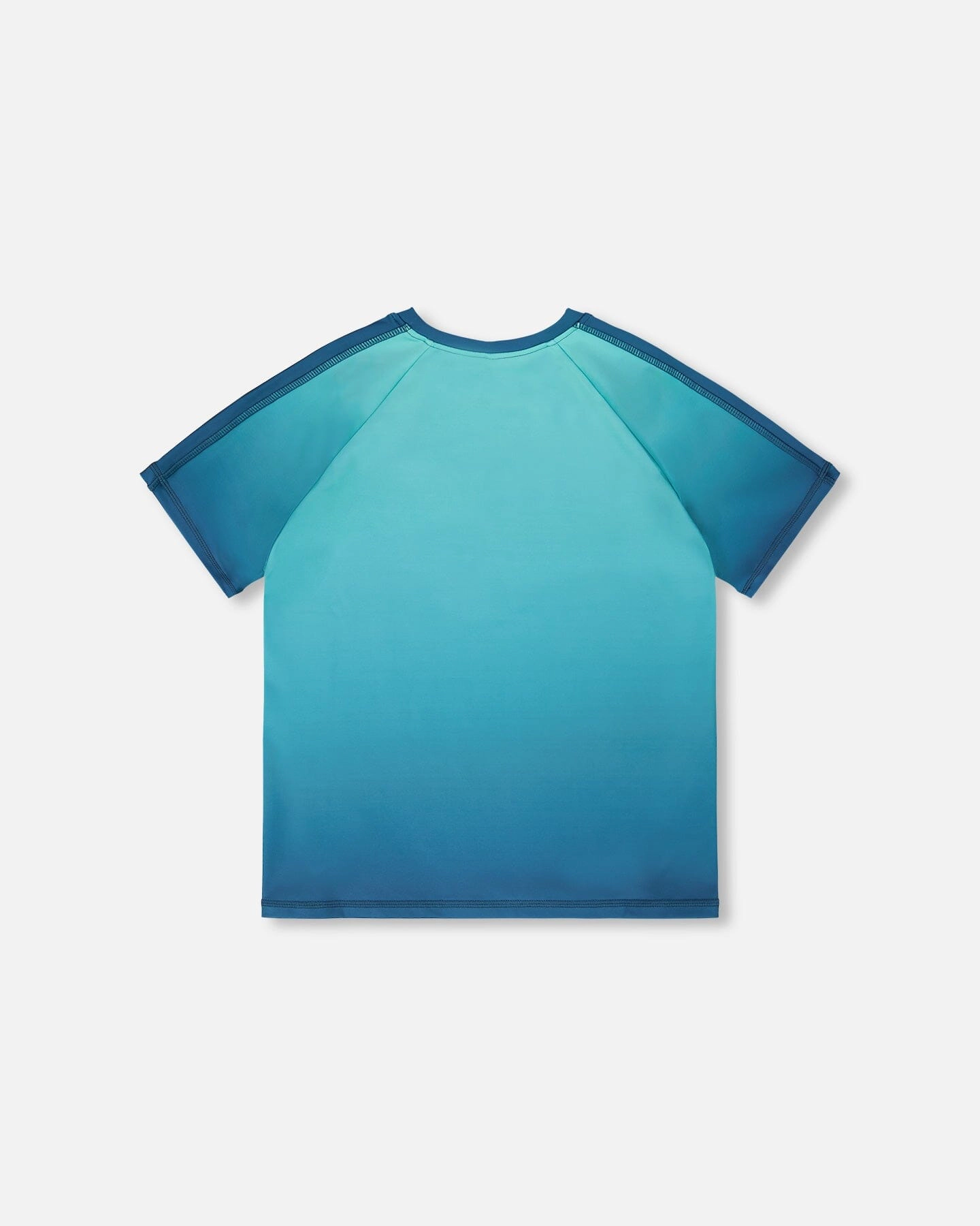 Deux par Boys Short Sleeve Athletic Top Recycled Polyester Gradient
