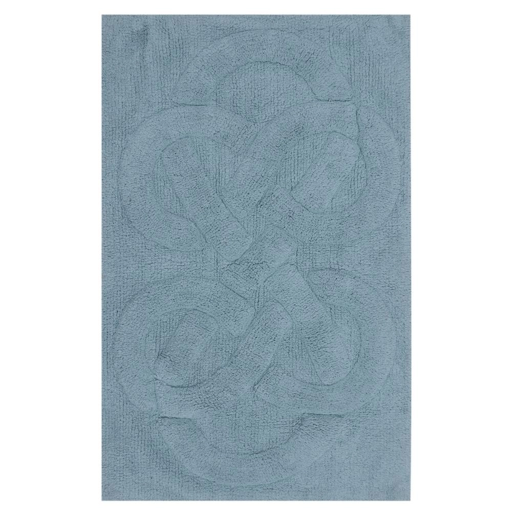 Tuft Twisted 220 GSF Non Skid Back Bath Rug 17in x 24in by Knightsbridge