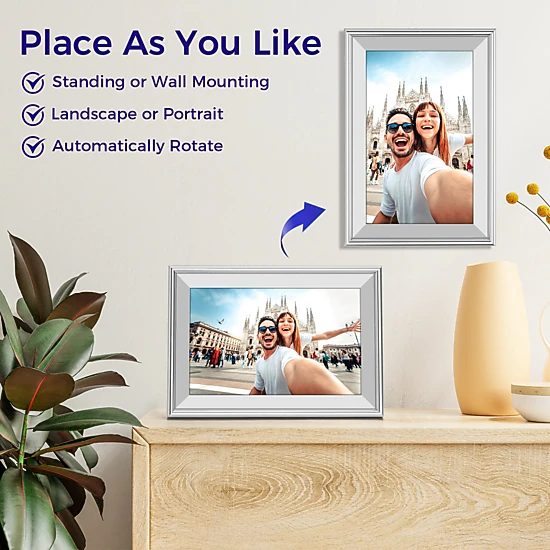 ELIME 10.1 Inch Wi-Fi Digital Picture Frame