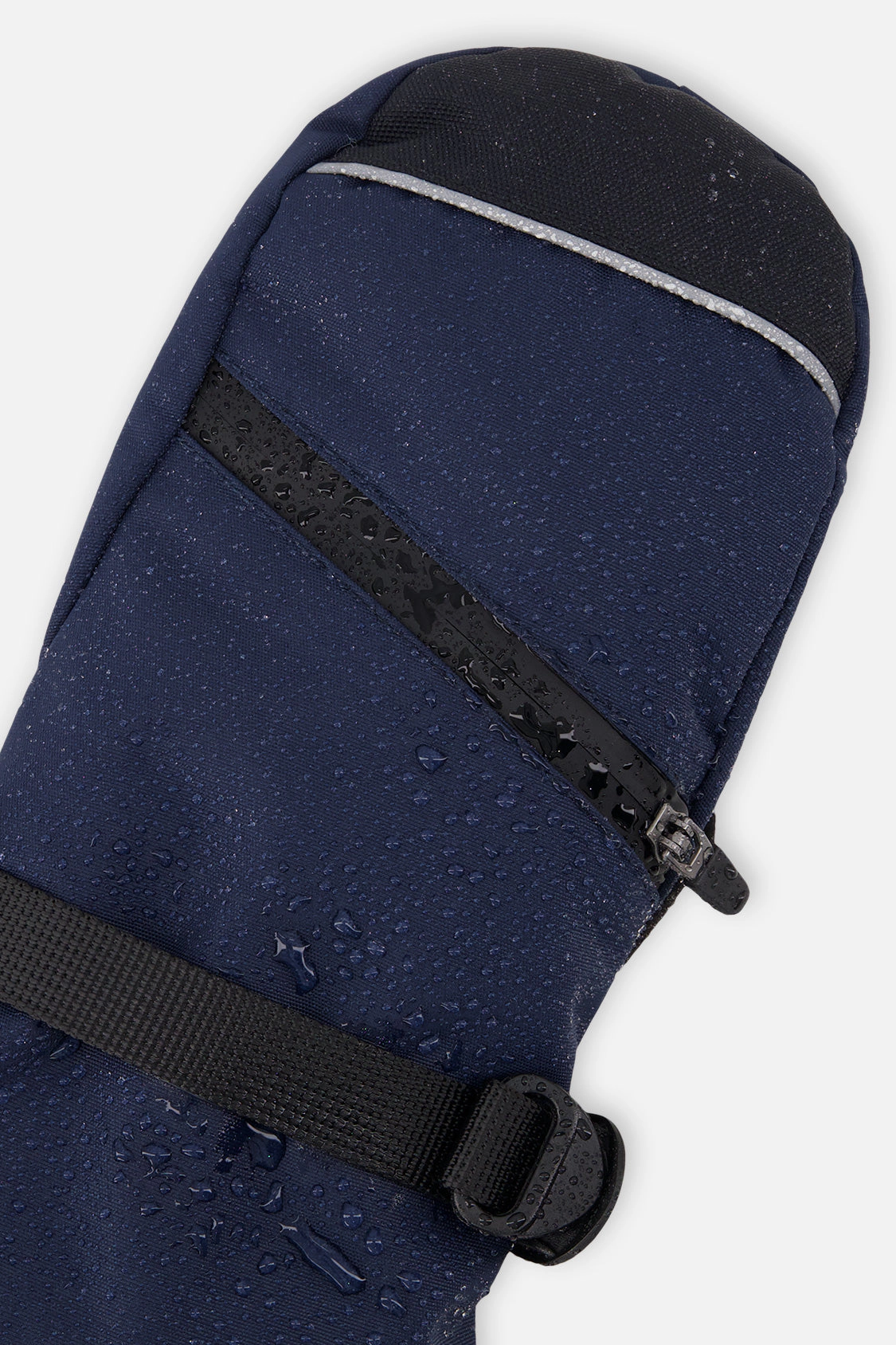 Deux par Unisex Teknik Cordura-Reinforced Winter Mittens with Zippered Pocket