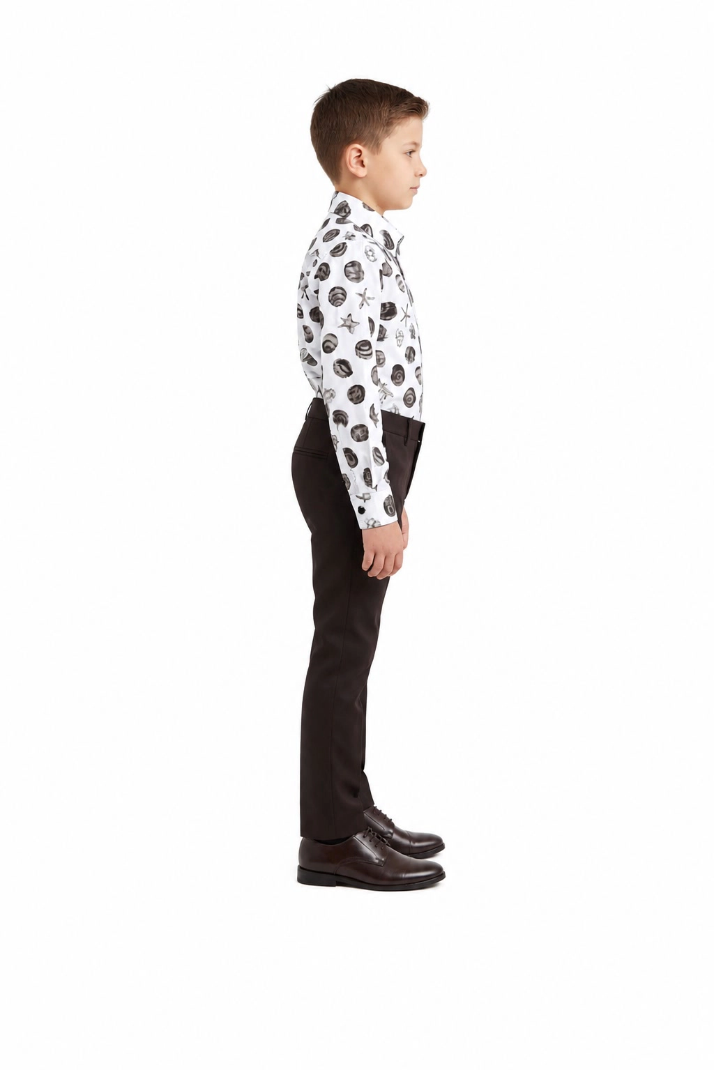 Elie Balleh Boys Slim Fit Dress Pants
