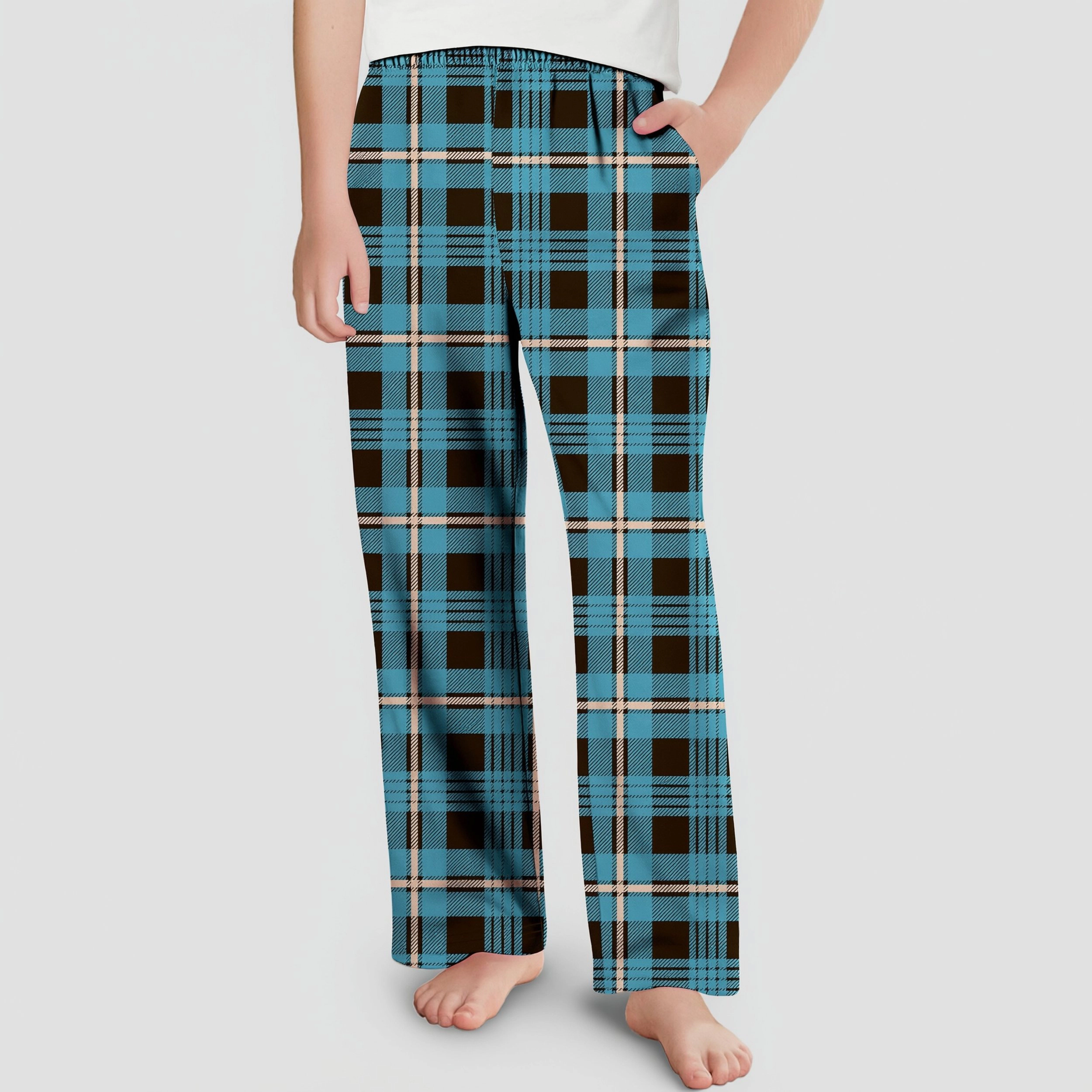 Arshiner Boy's Soft Lounge Pajama Pants with Pockets