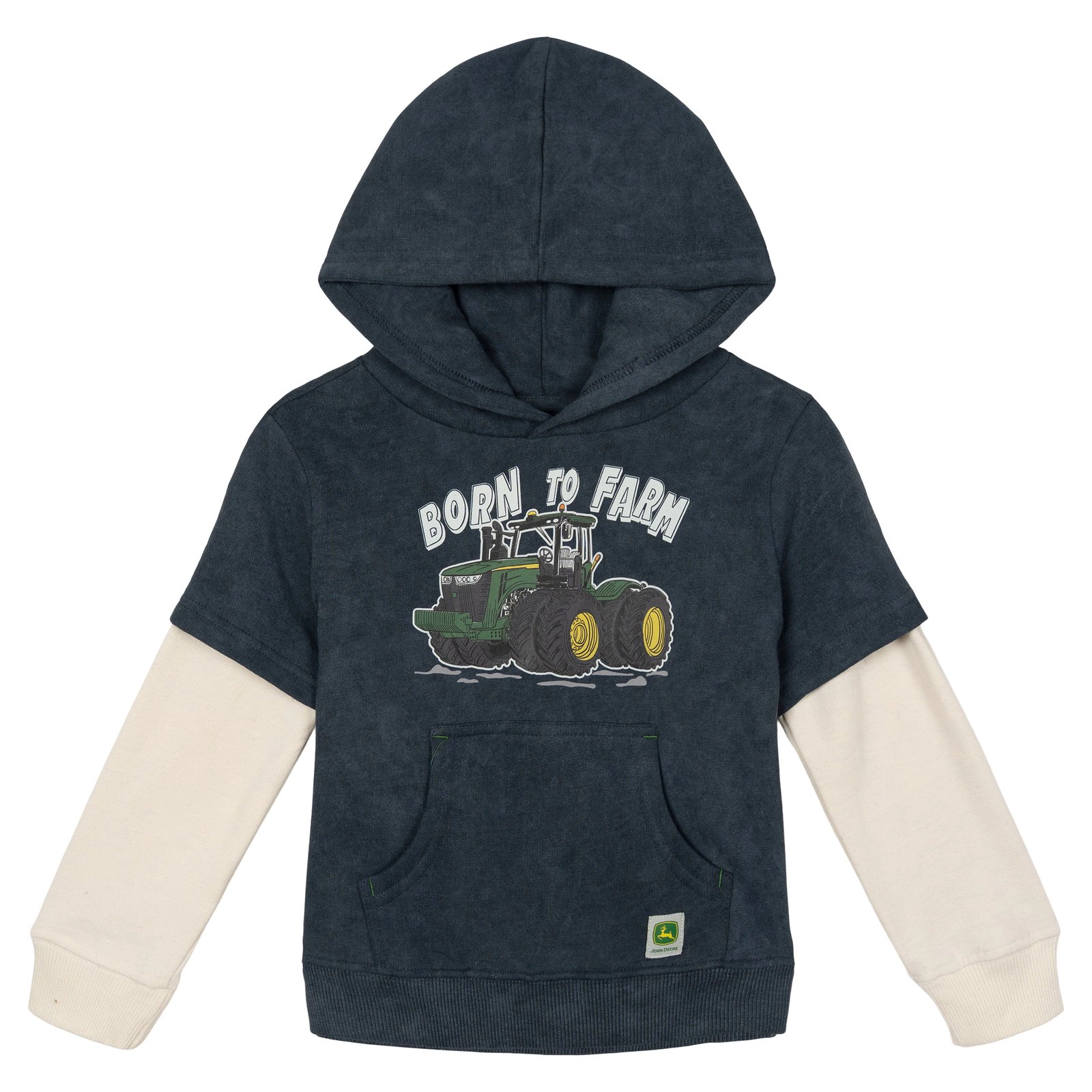 John Deere Boys' Fleece Hooded Sweatshirt