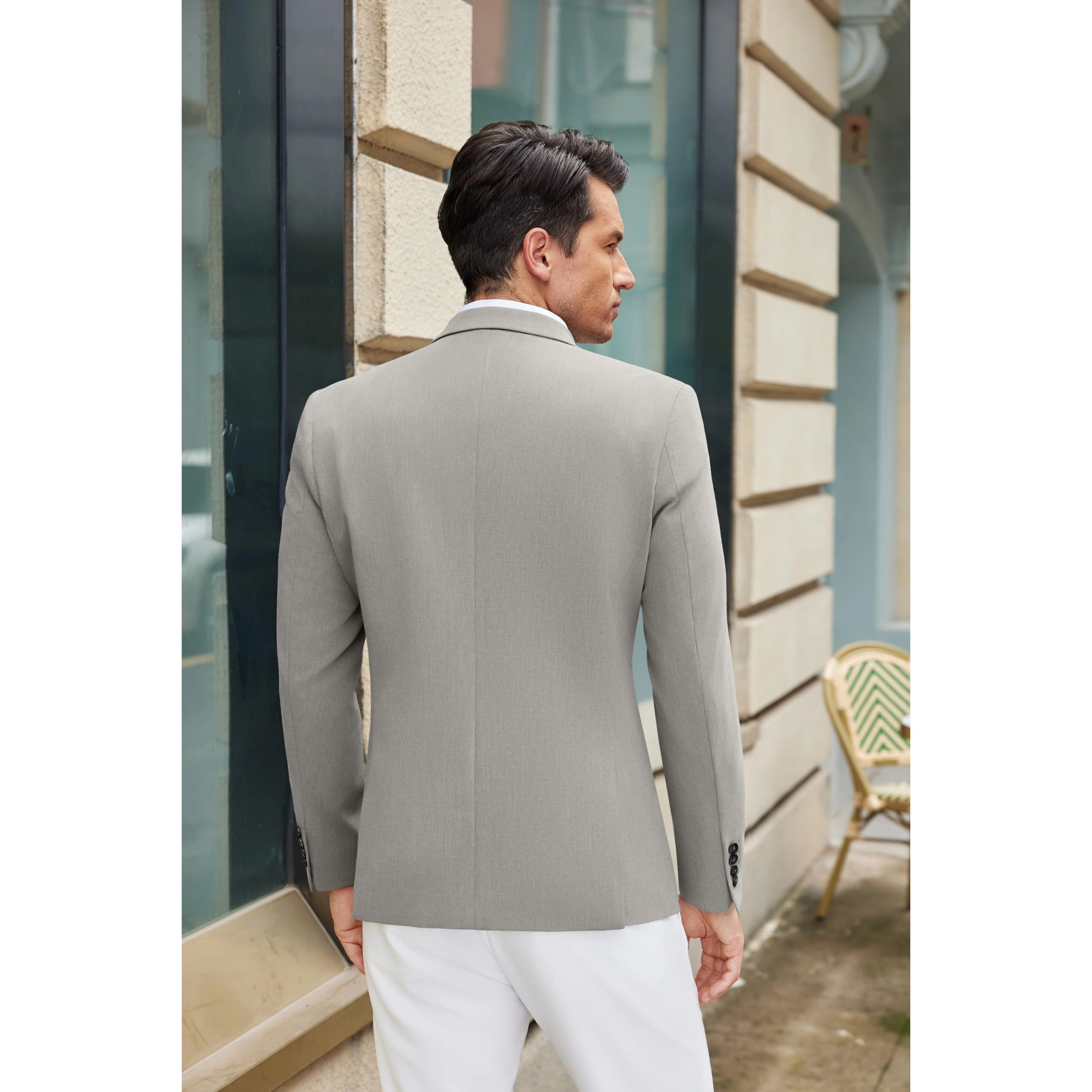 COOFANDY Men's Slim Fit Notch Lapel Casual Blazer Sport Coat Suit Jacket