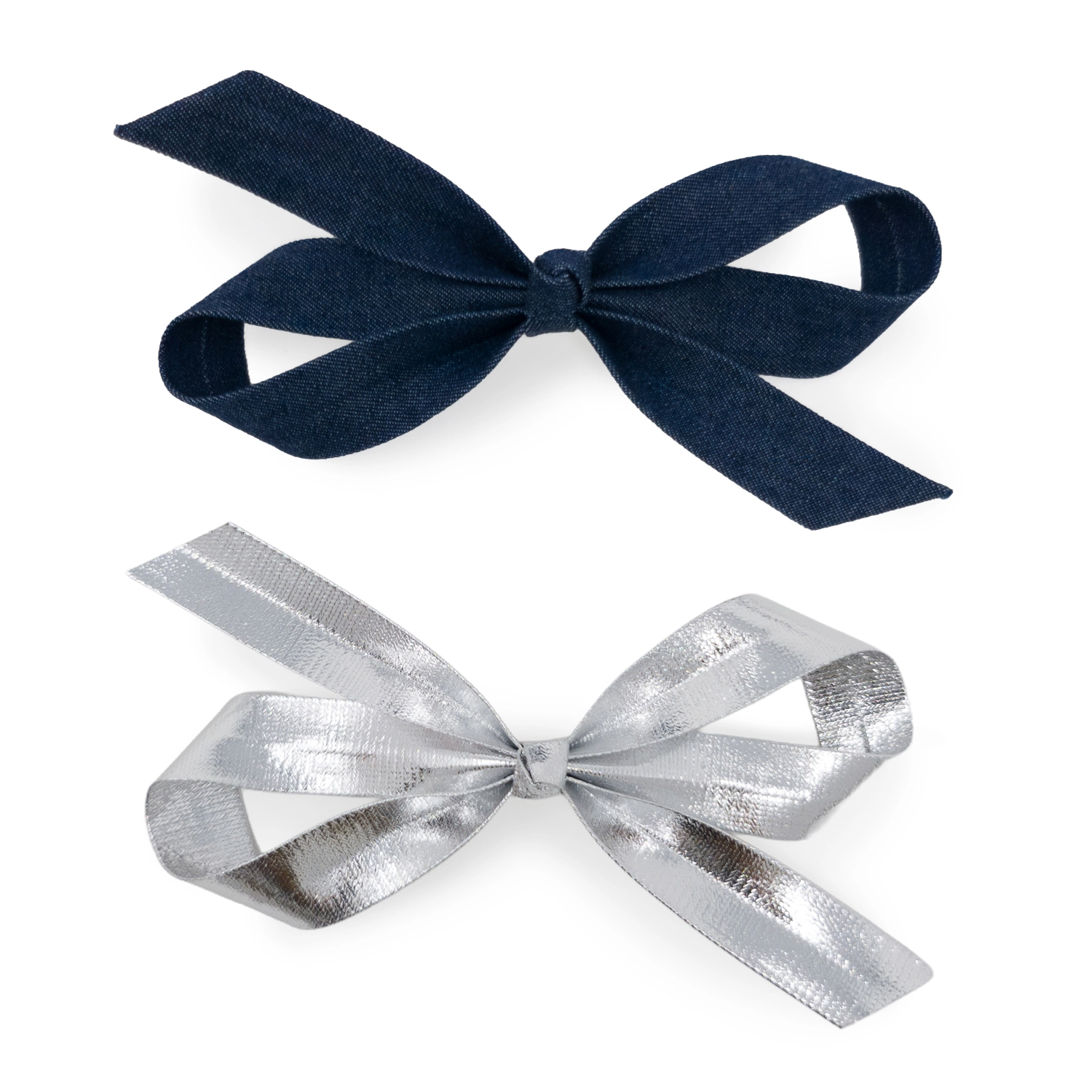 Puttisu Girls 2-Piece Bow Clip Set