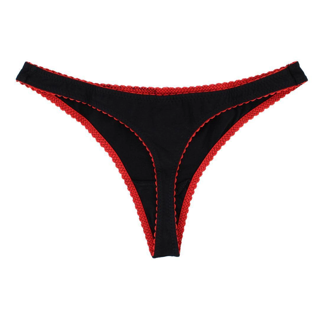 CTM Women's Your Dreams Scallop Trim Panty