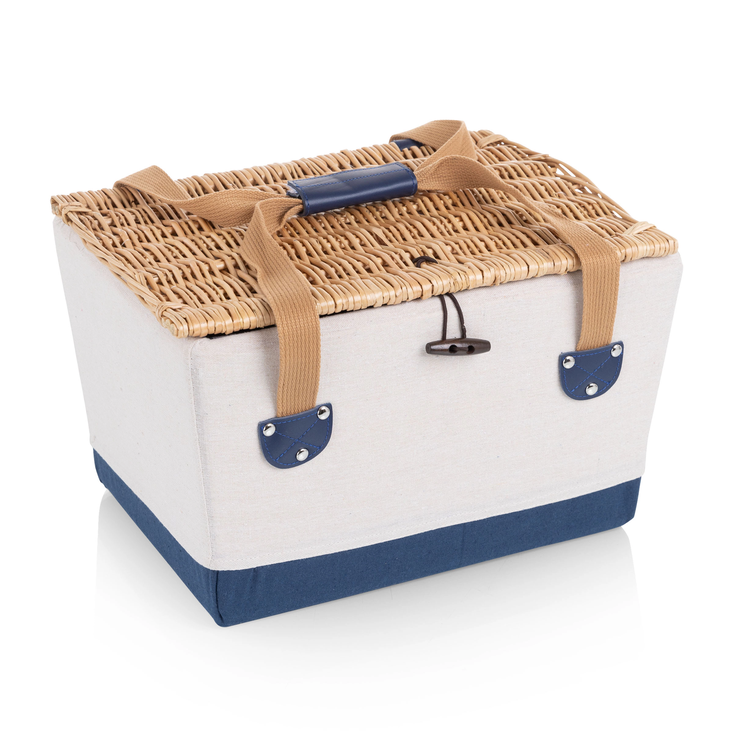 PICNIC TIME Boardwalk Picnic Basket for 2