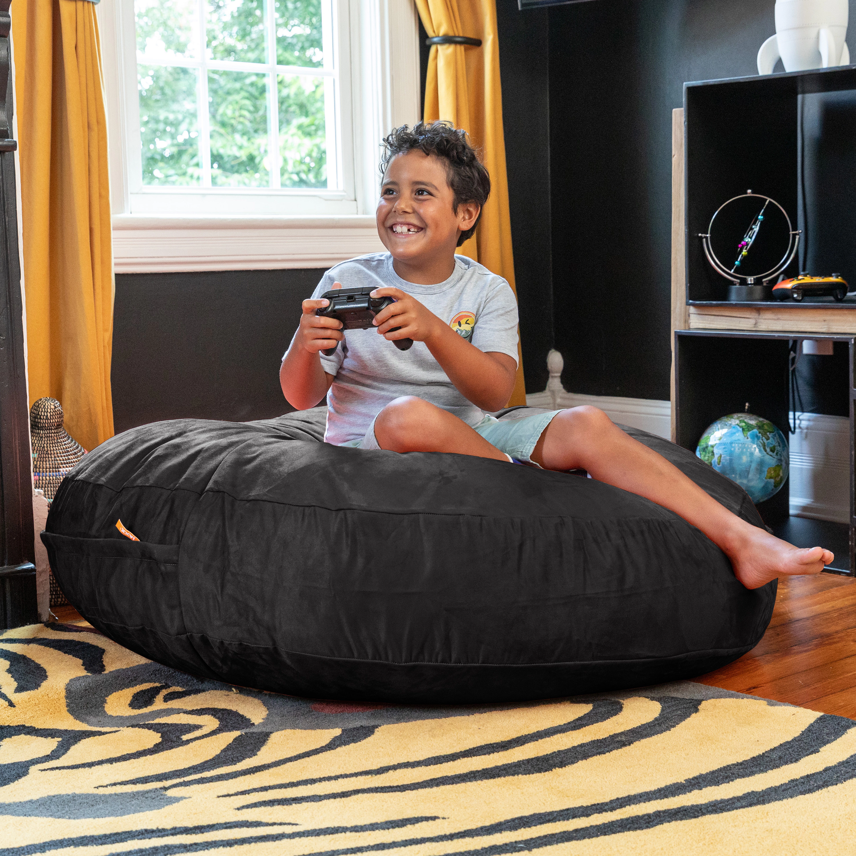 Jaxx Cocoon 4 Foot Bean Bag Chair and Crash Pad