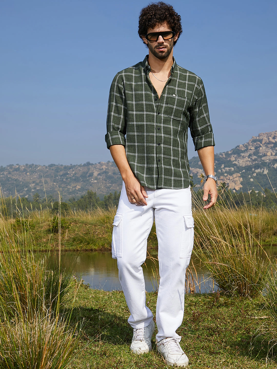 Cahoot Men's Bigraph-Check Shirt