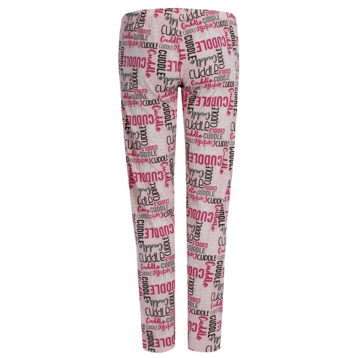 Roll Outta Bed Women's Patterned Open Bottom Pajama Pants