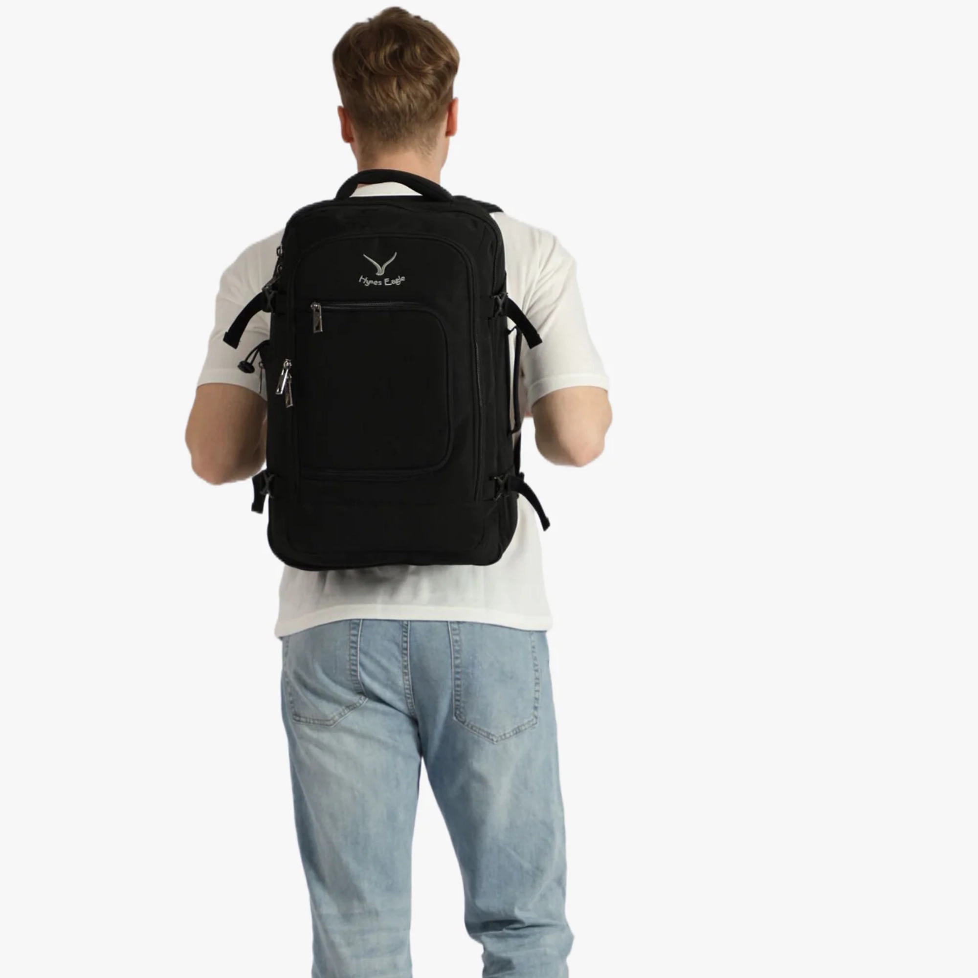 Hynes Eagle Unisex Carry-On Travel Backpack (38L)