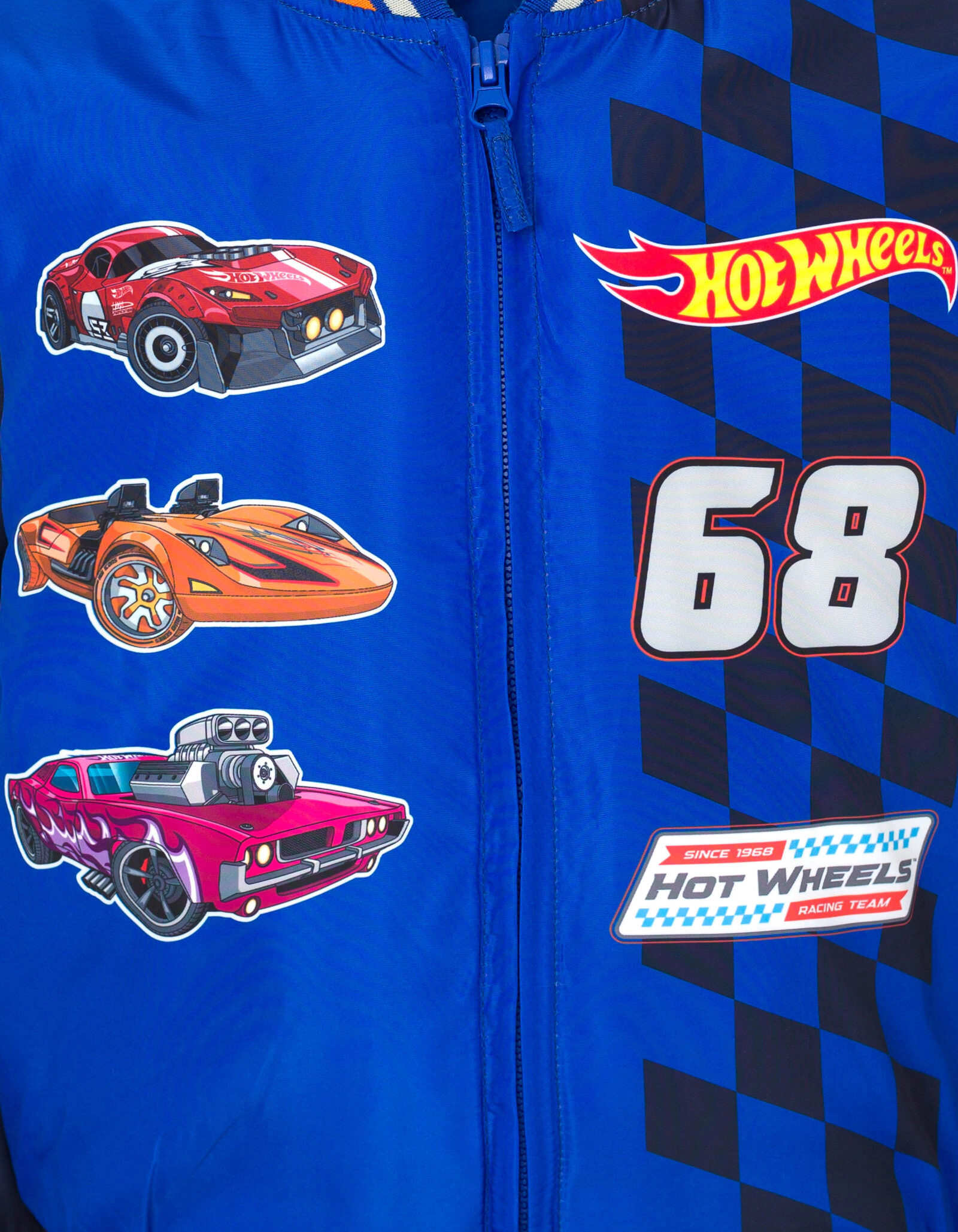 Hot Wheels Boys' Full-Zip Bomber Jacket