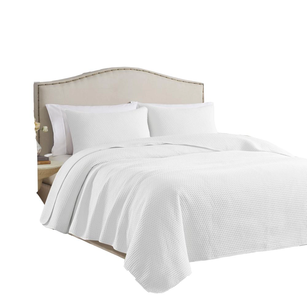 RT Designers Collection Caitlyn 3 Piece s Washed Pinsonic Lightweight Quilts Set For Bedding