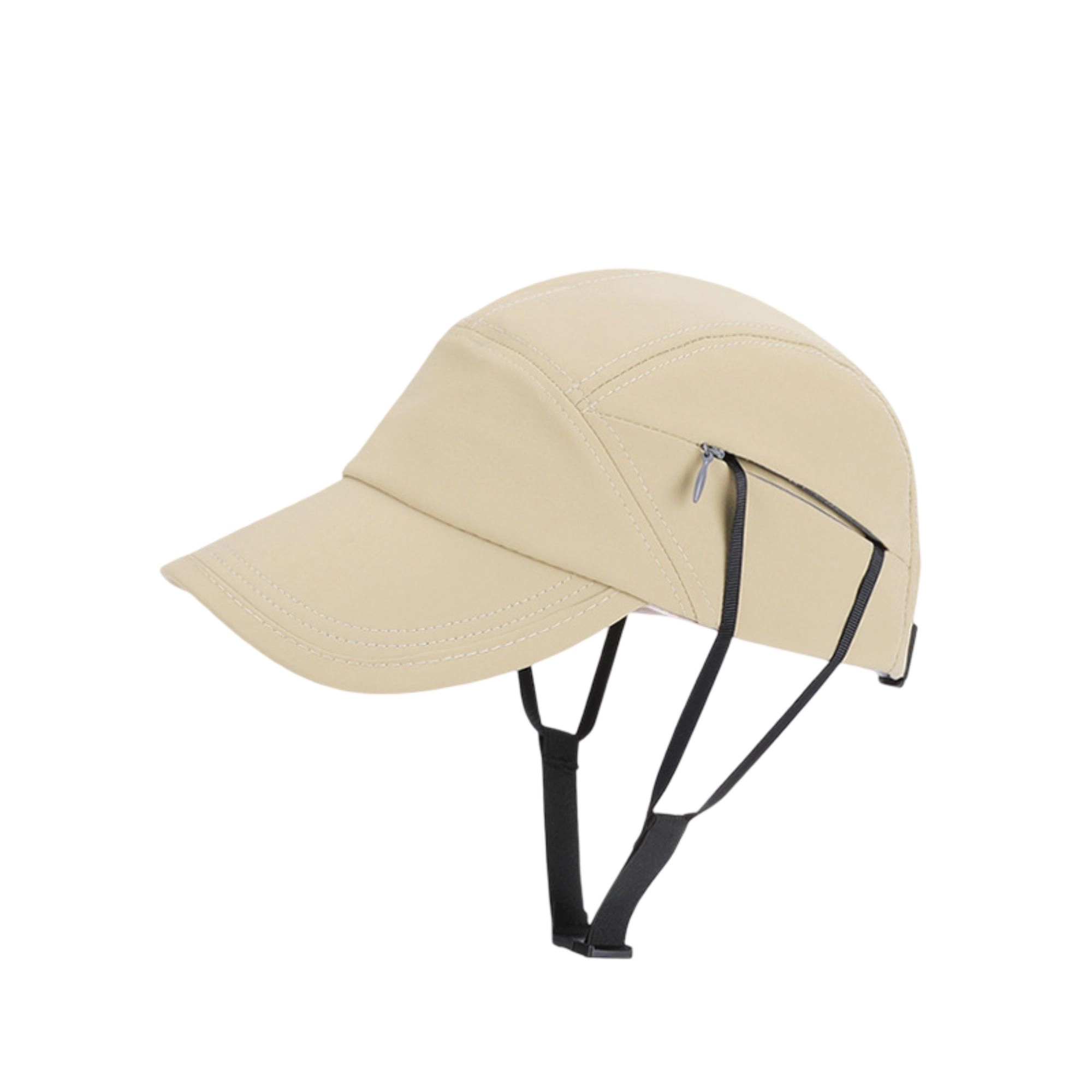 Anna-Kaci Women's Outdoor Baseball Cap with Hidden Chin Strap Breathable Lightweight Sports Sun Hat Adjustable Fit
