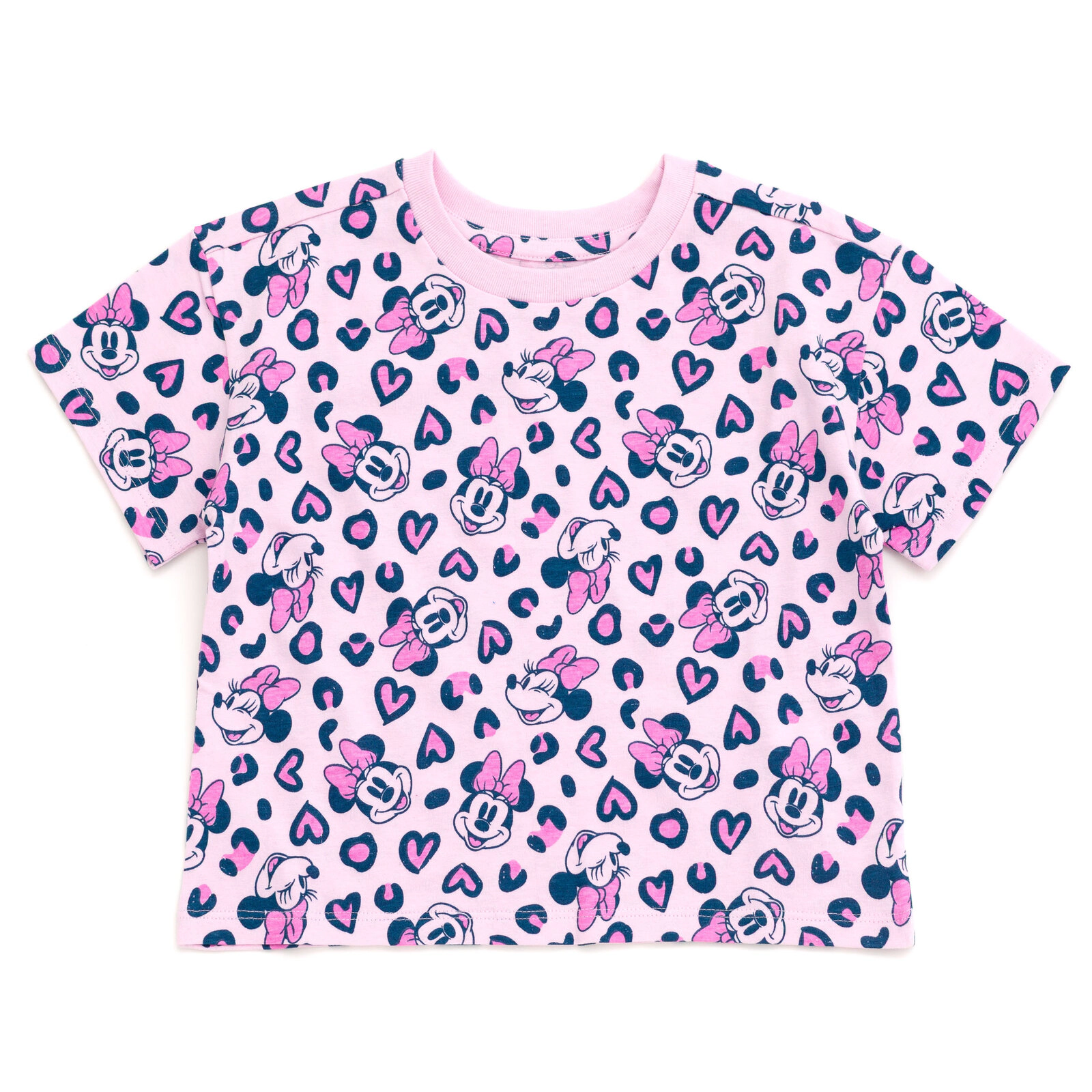 Disney Minnie Mouse Girls' 3-Pack Short Sleeve T-Shirts